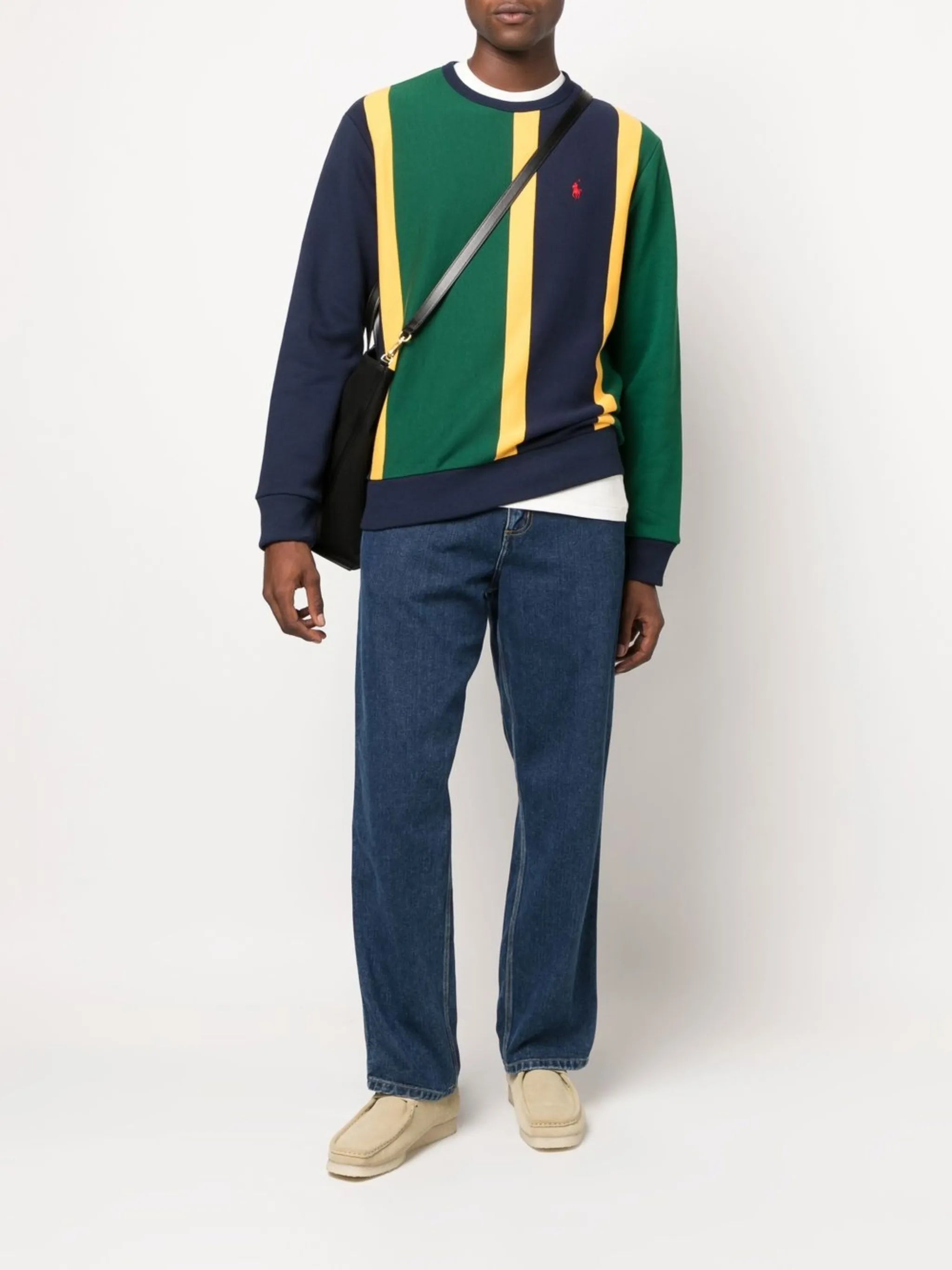 crew-neck sweatshirt