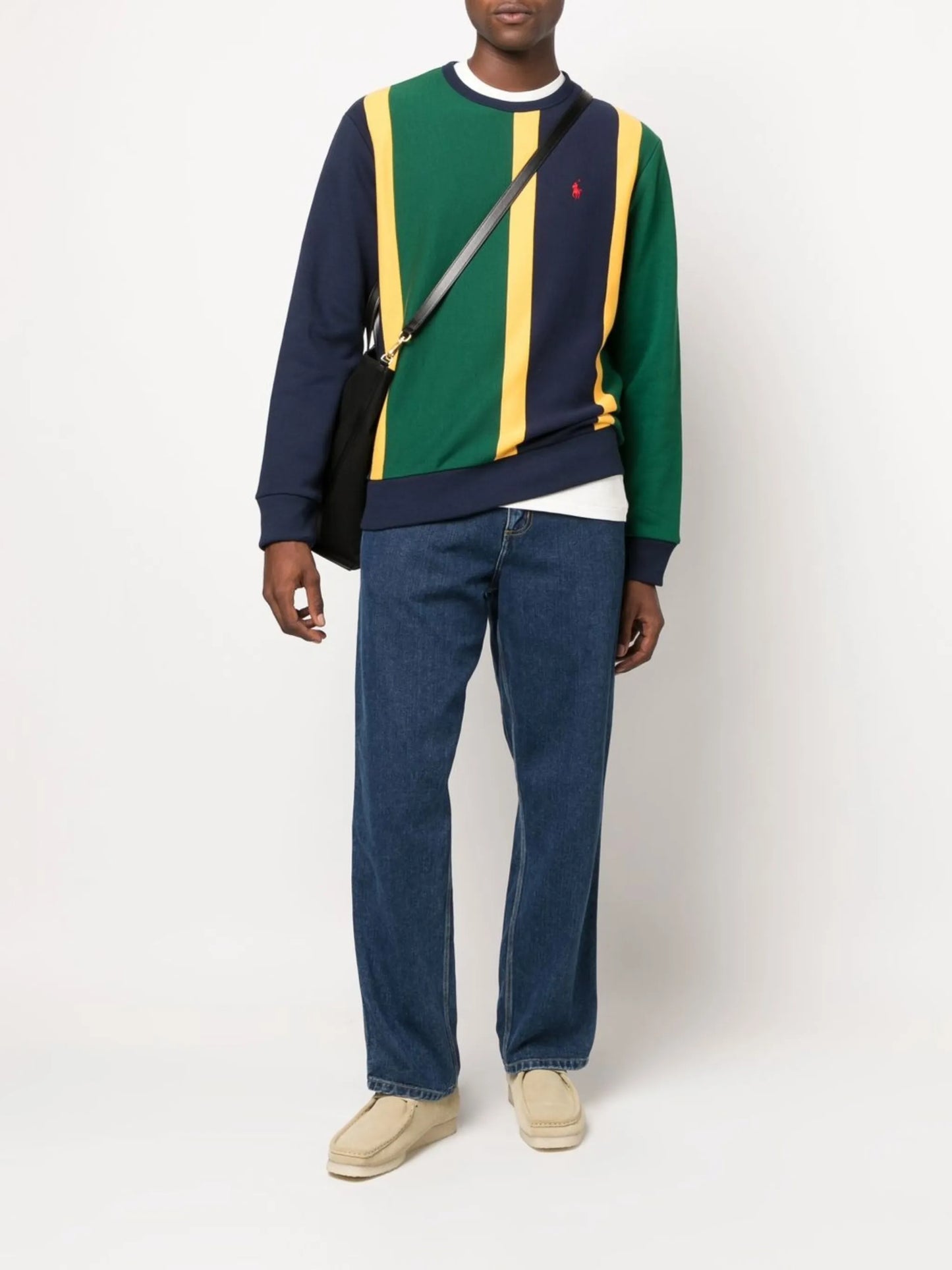 crew-neck sweatshirt