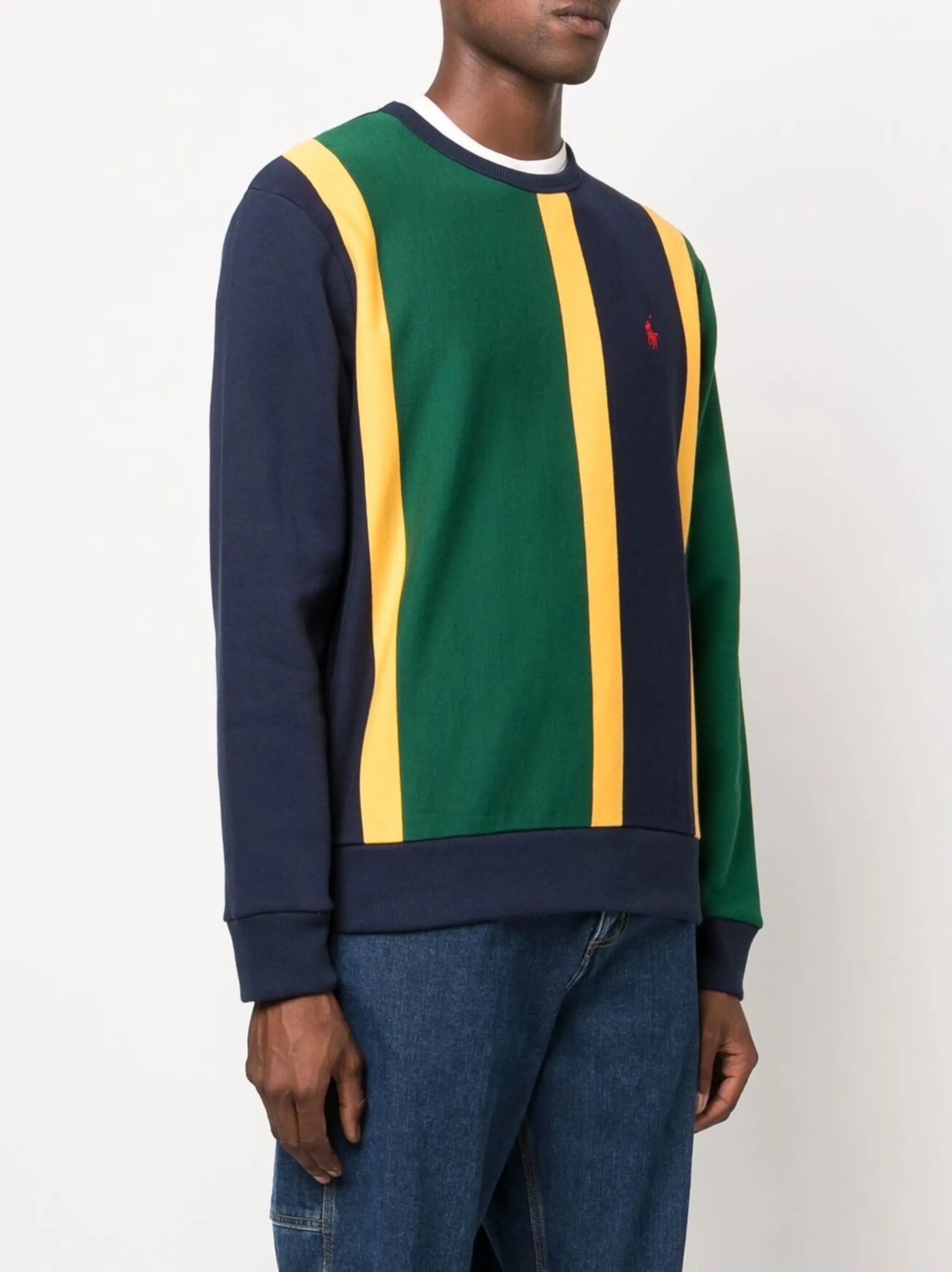 crew-neck sweatshirt