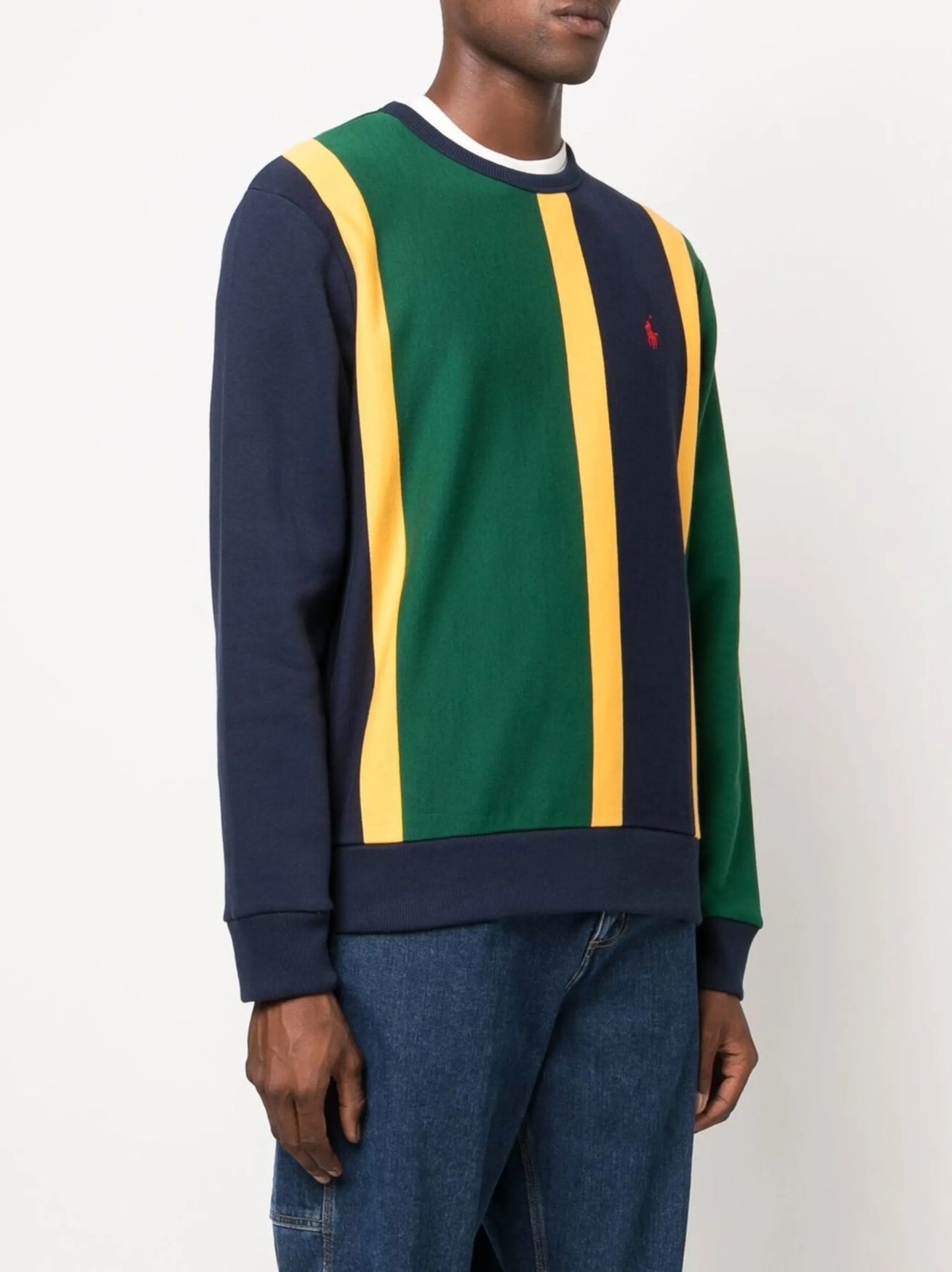 crew-neck sweatshirt