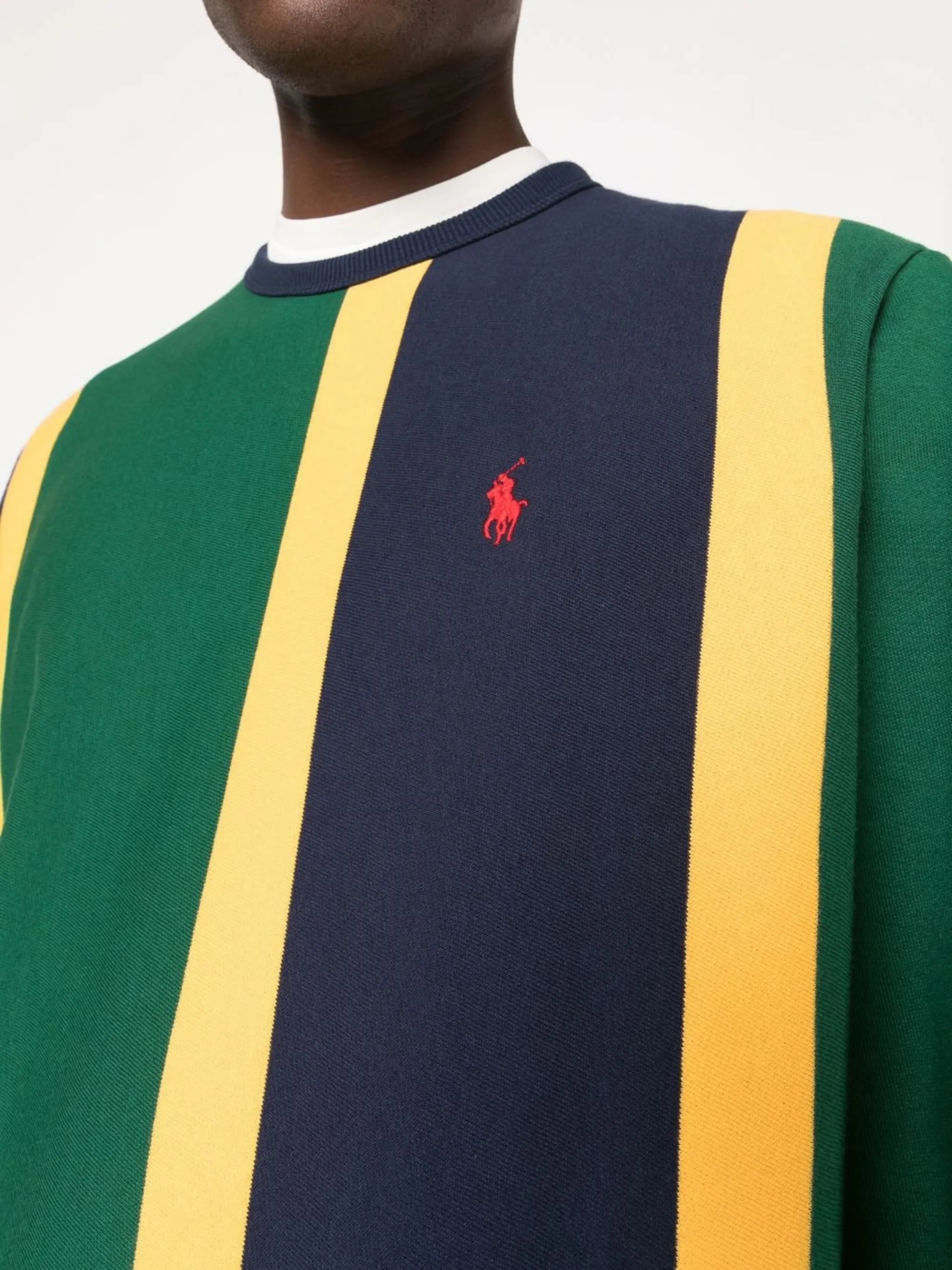 crew-neck sweatshirt