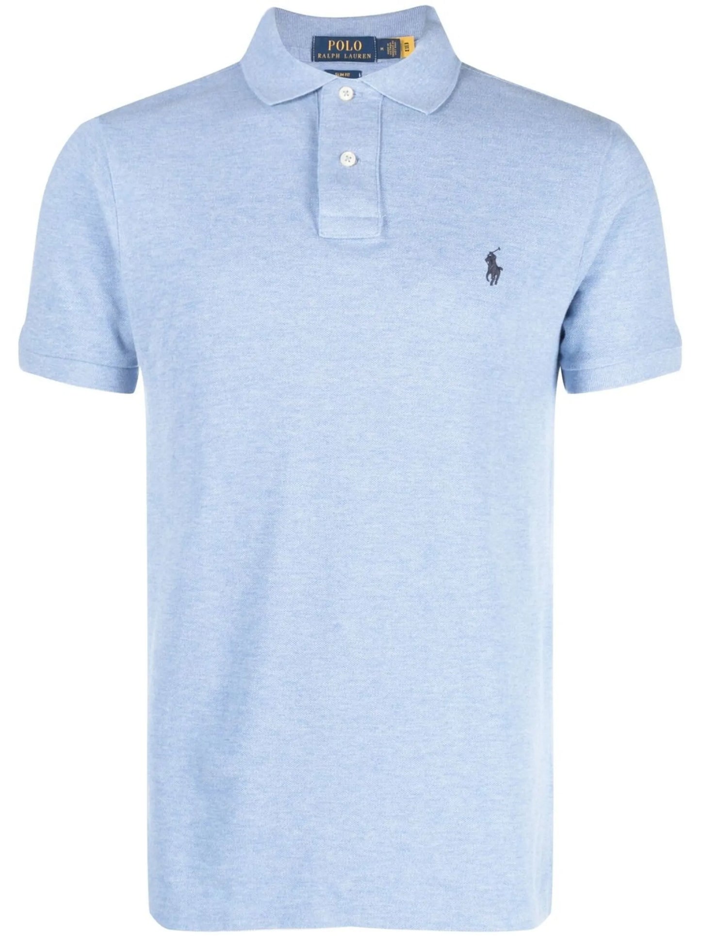 embroidered-logo polo shirt