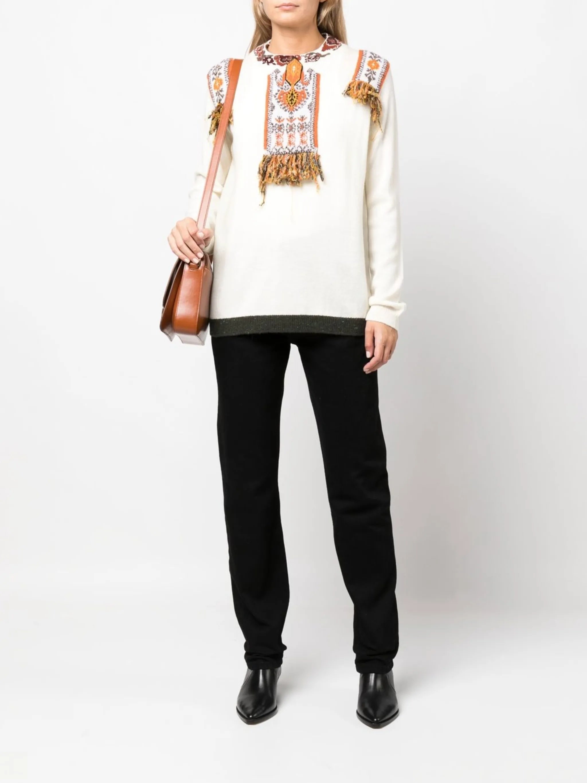 Camille embroidered jumper