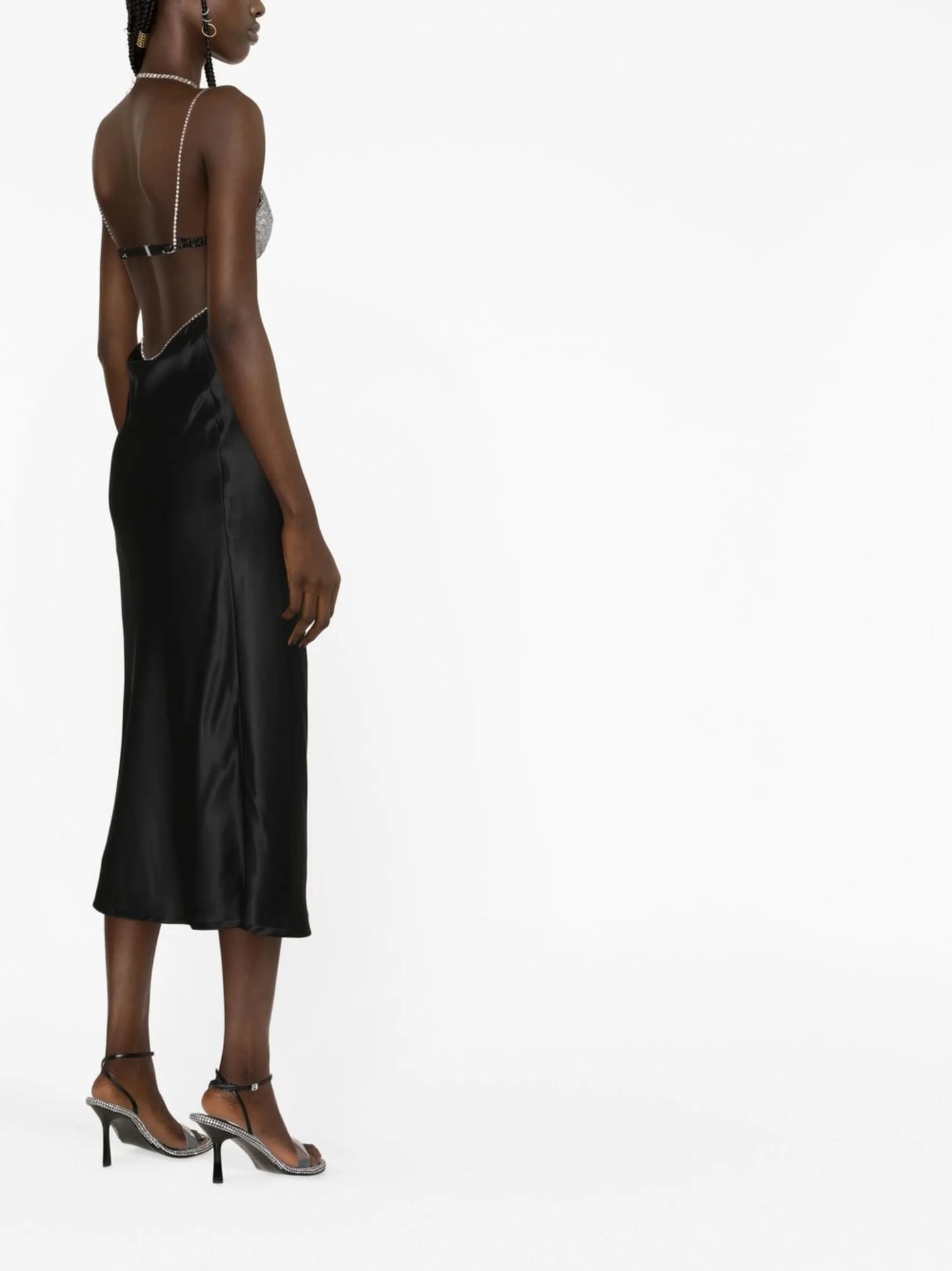 Beatrice crystal-embellished dress