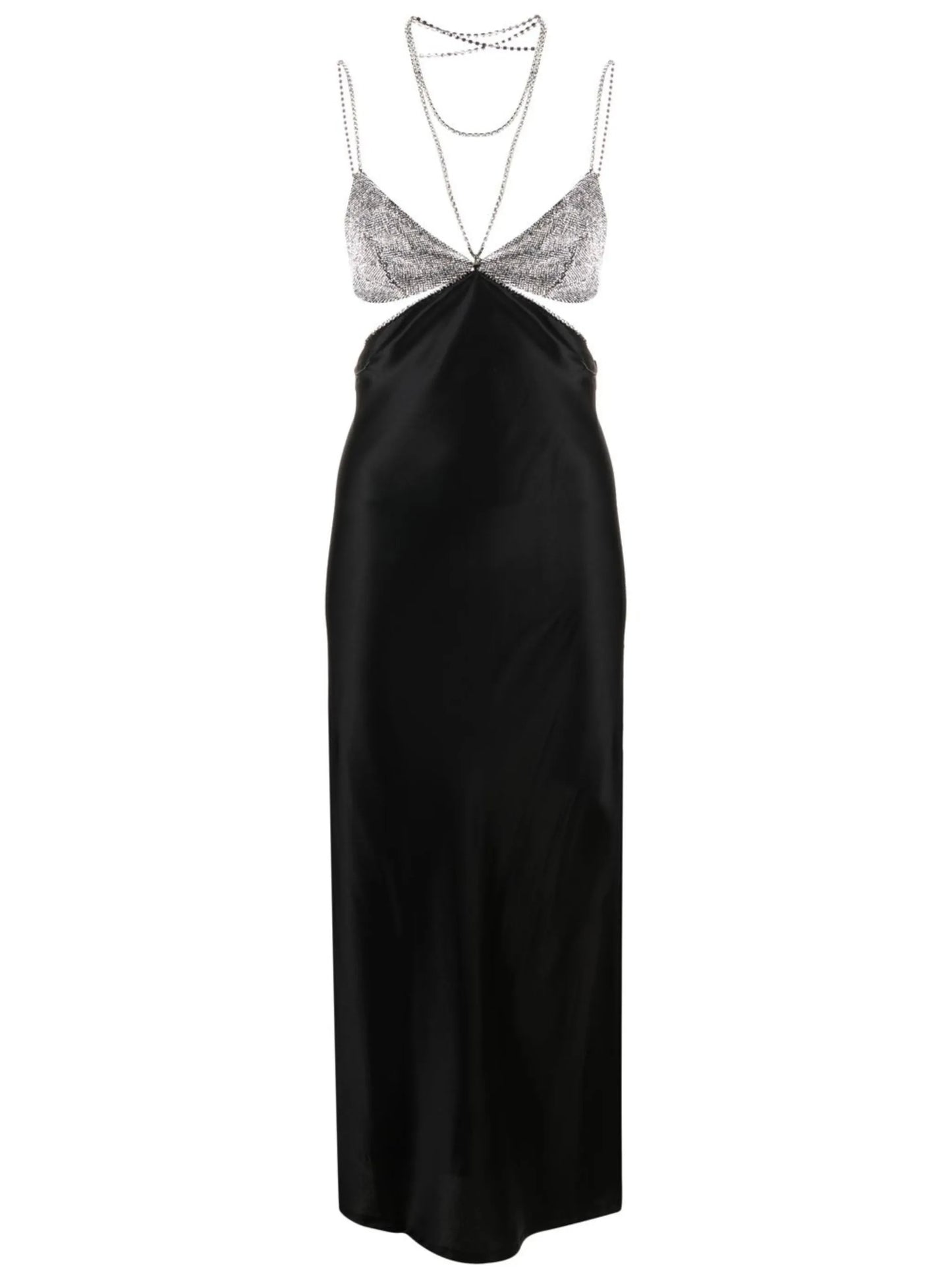 Beatrice crystal-embellished dress