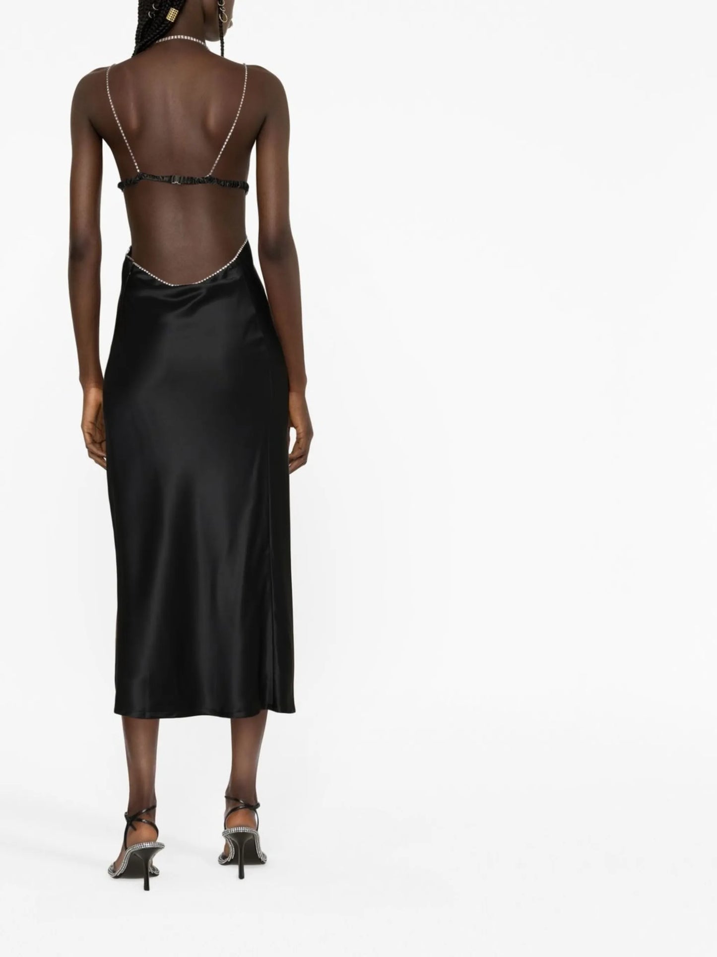 Beatrice crystal-embellished dress