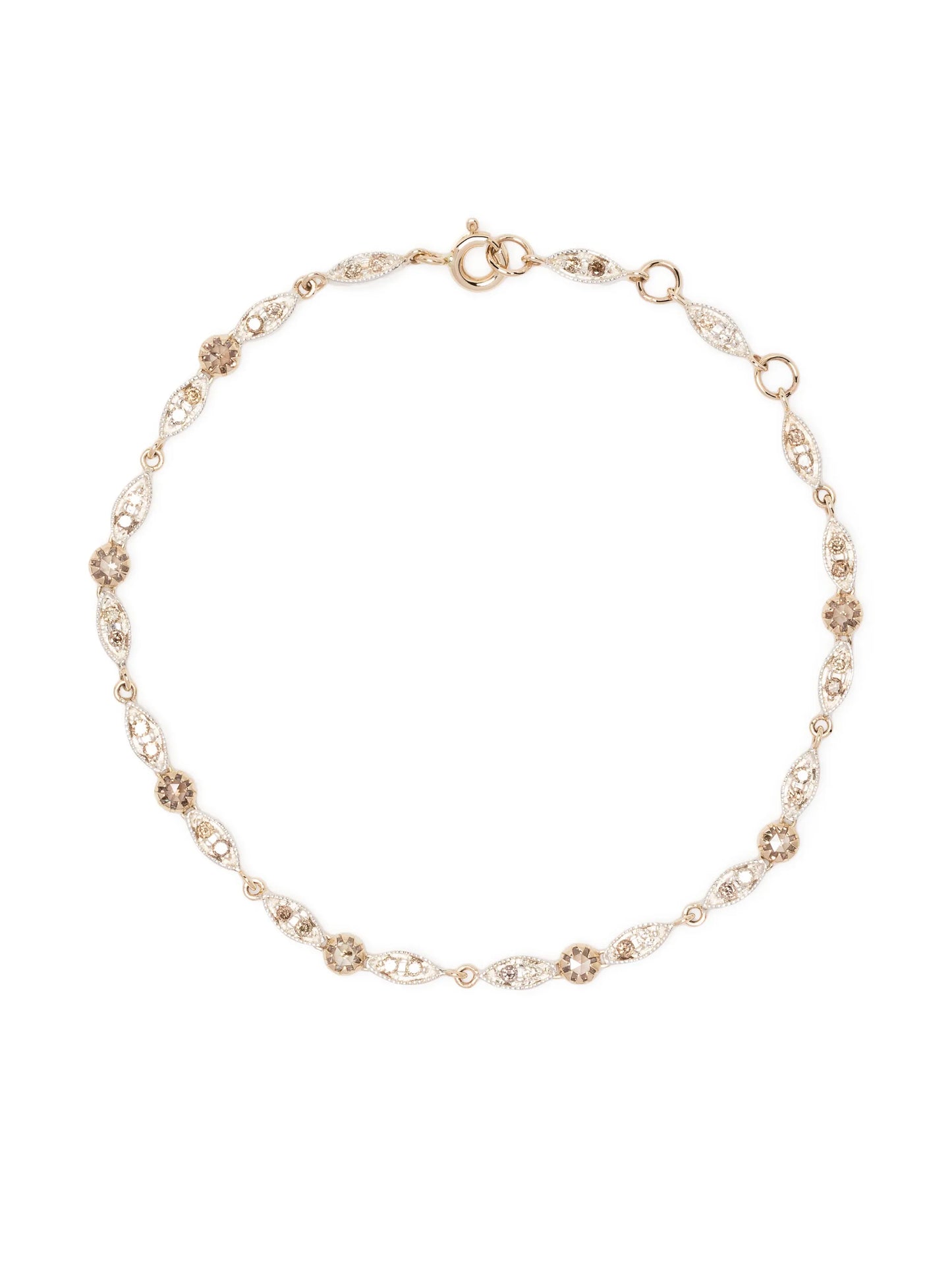 9kt yellow gold Ava diamond bracelet