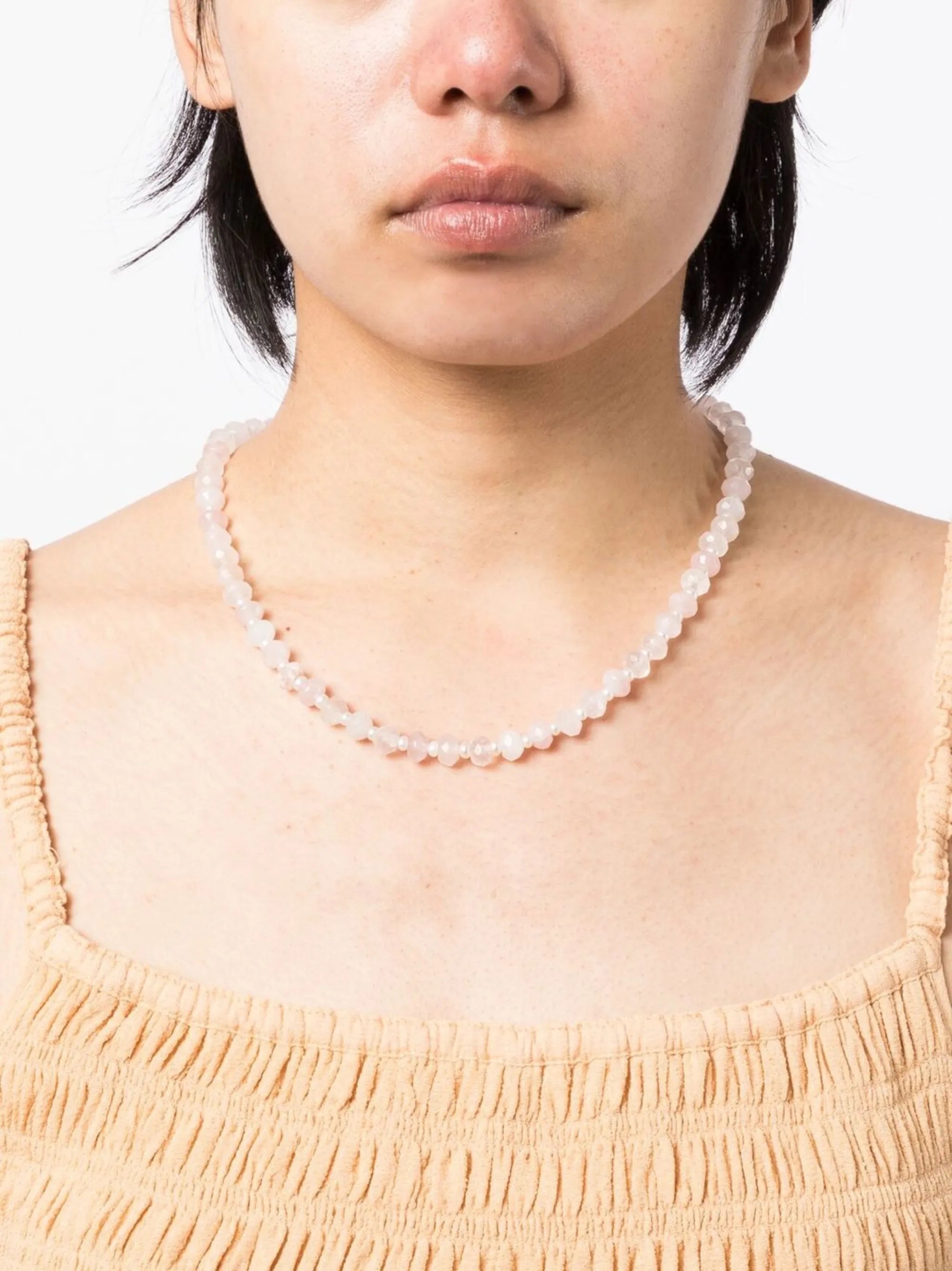 gemstone bead necklace