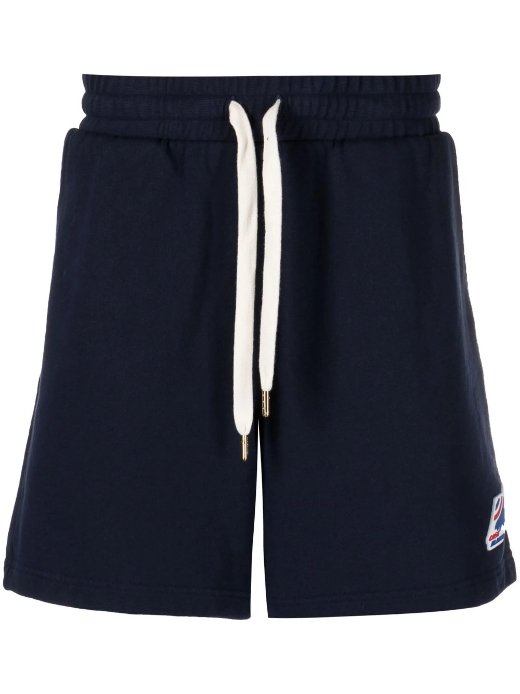 drawstring track shorts