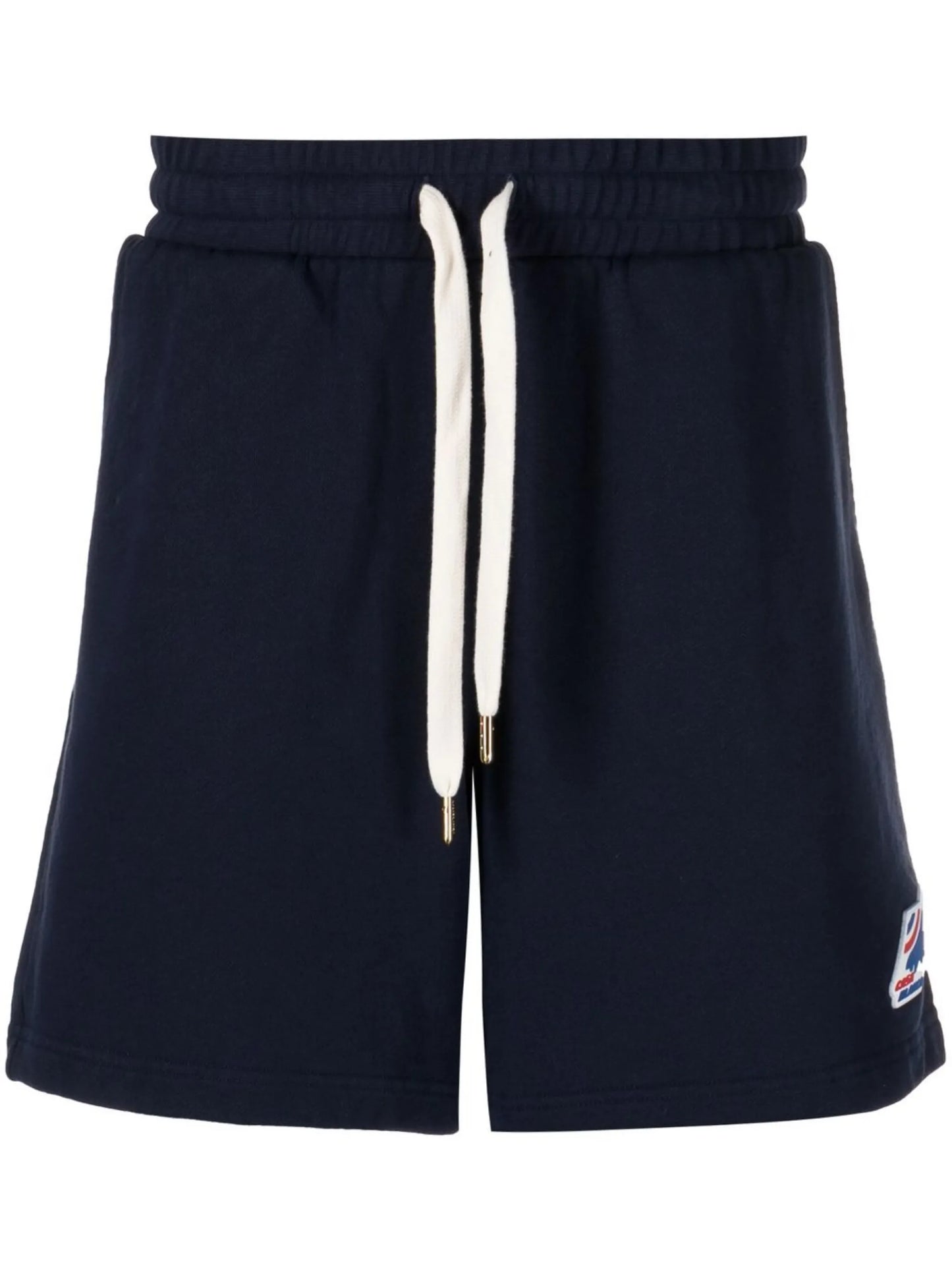 drawstring track shorts