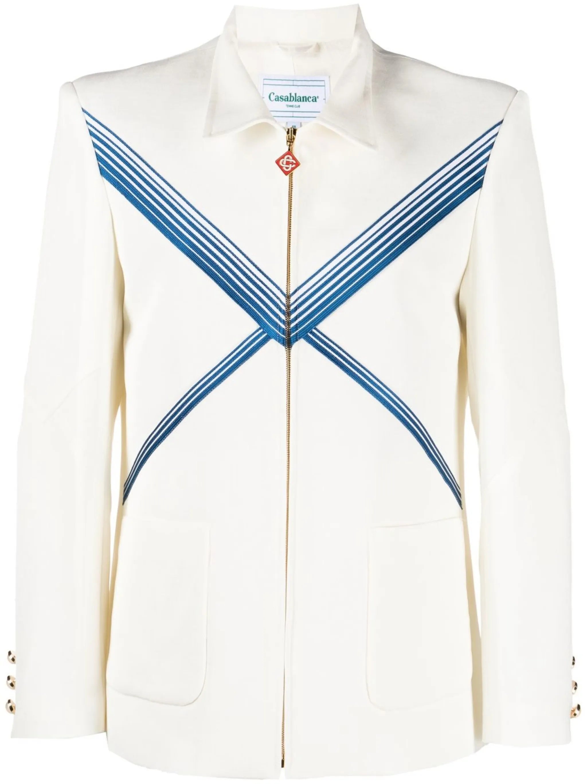 embroidered Envelope shirt jacket