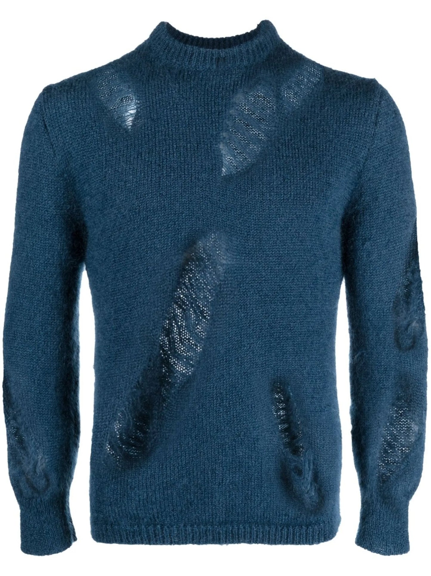 spider-knit jumper
