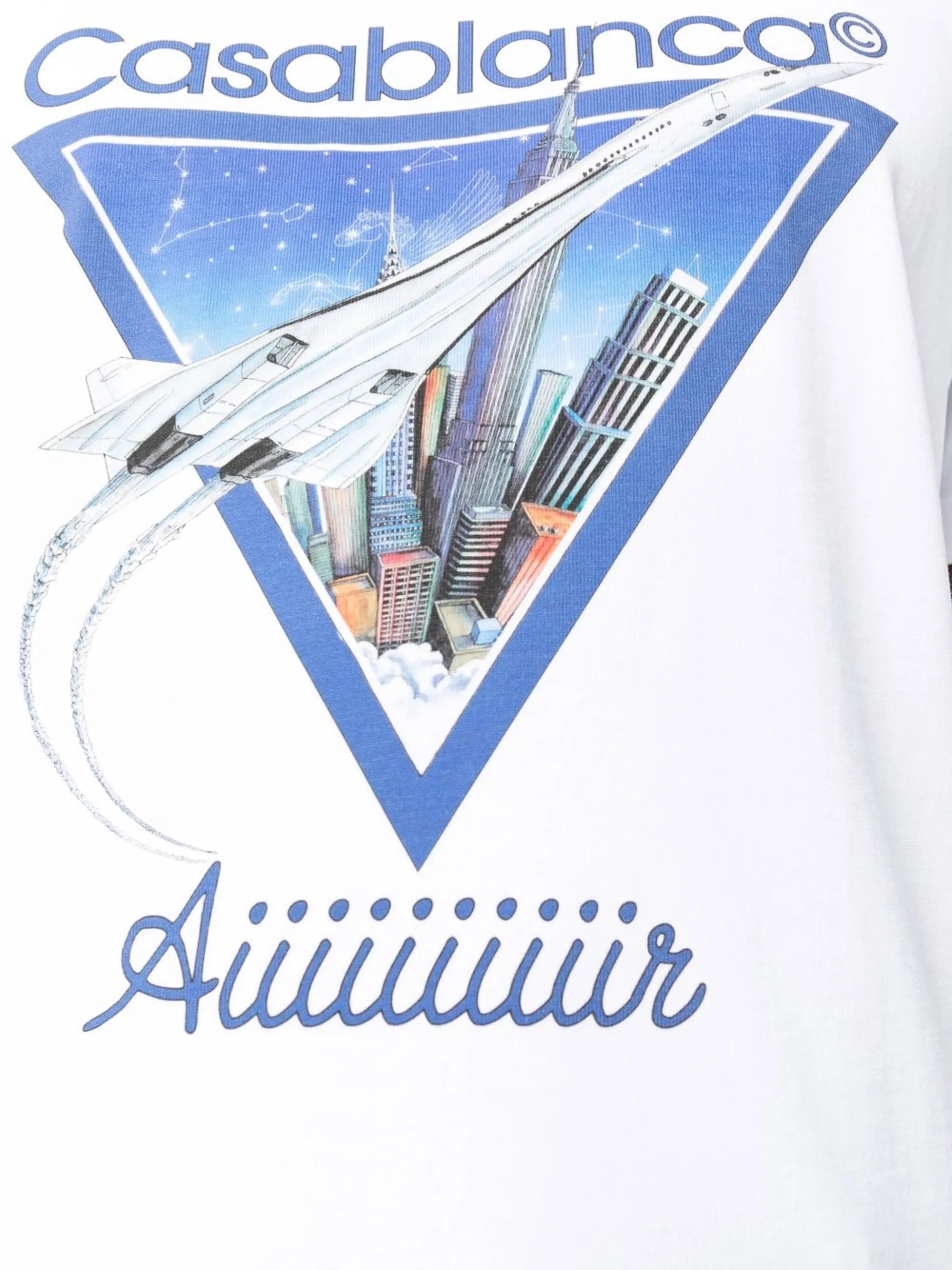 graphic-print organic cotton T-shirt