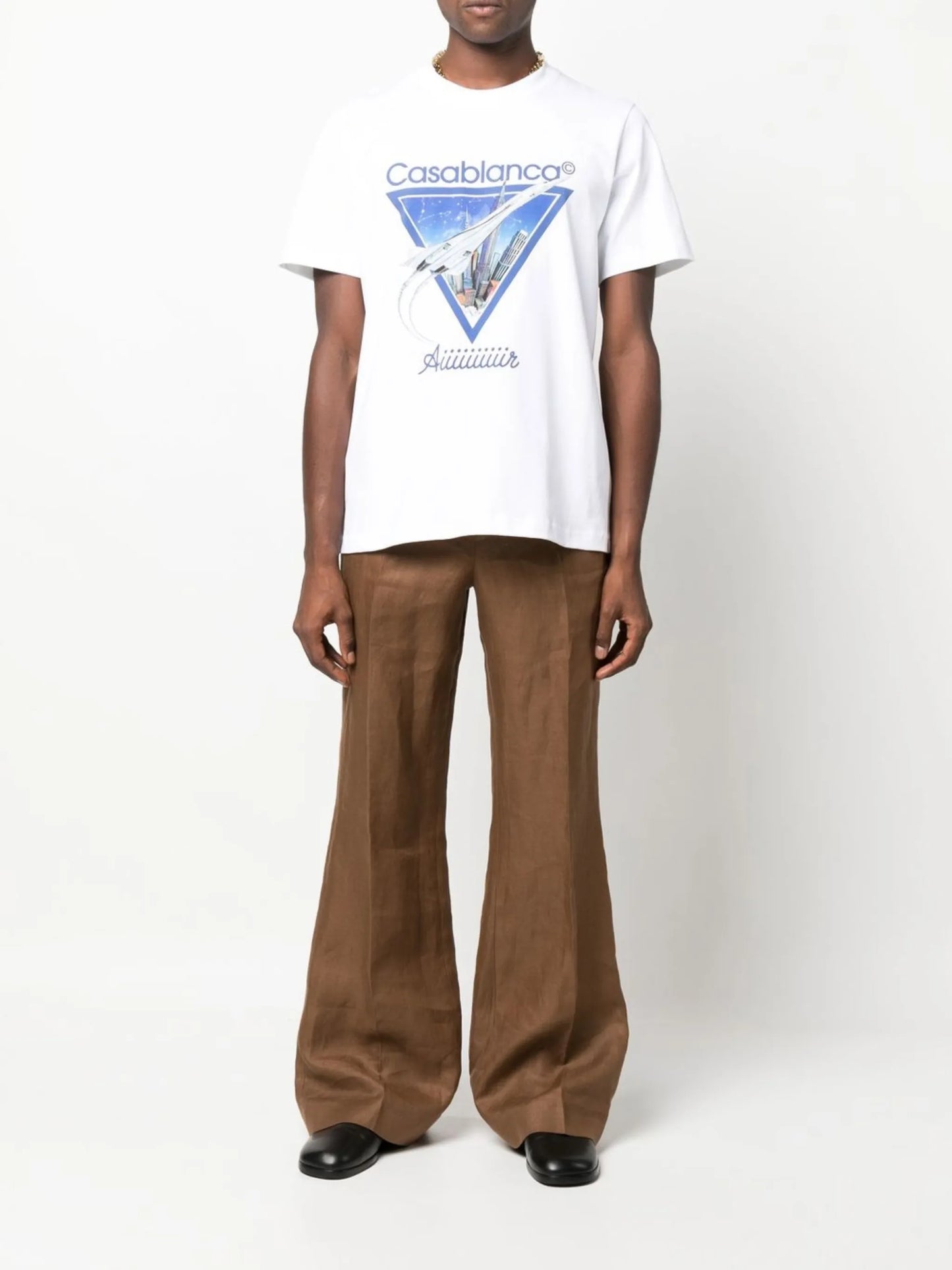 graphic-print organic cotton T-shirt