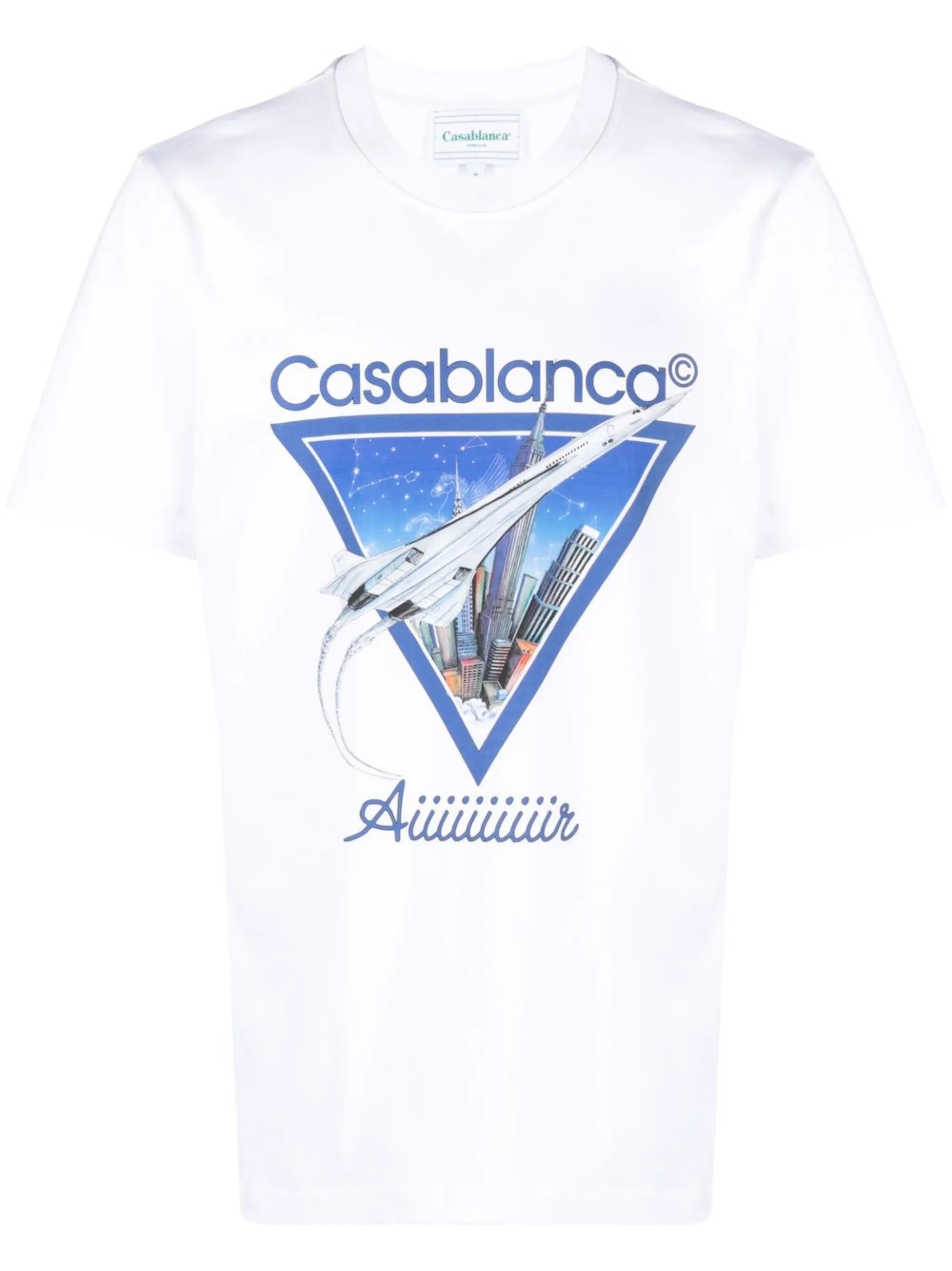 graphic-print organic cotton T-shirt