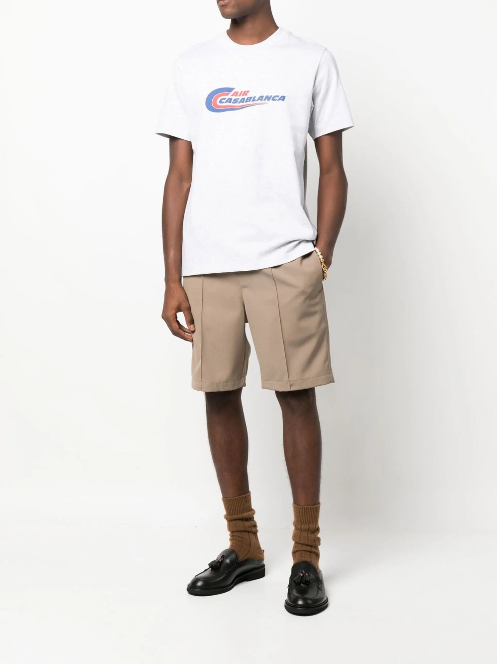 Air-print organic cotton T-shirt