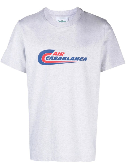 Air-print organic cotton T-shirt
