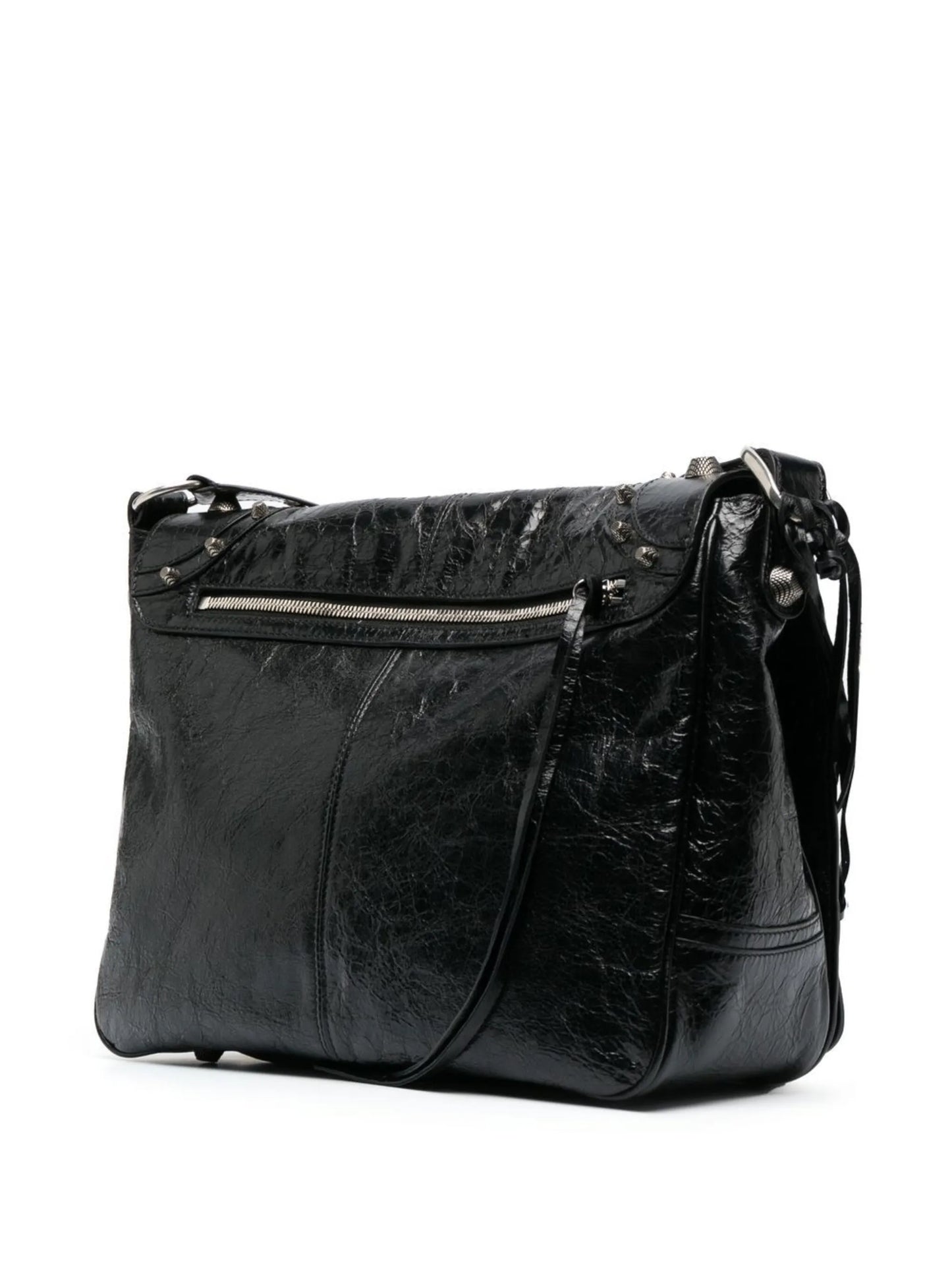 Le Cagole leather messenger bag