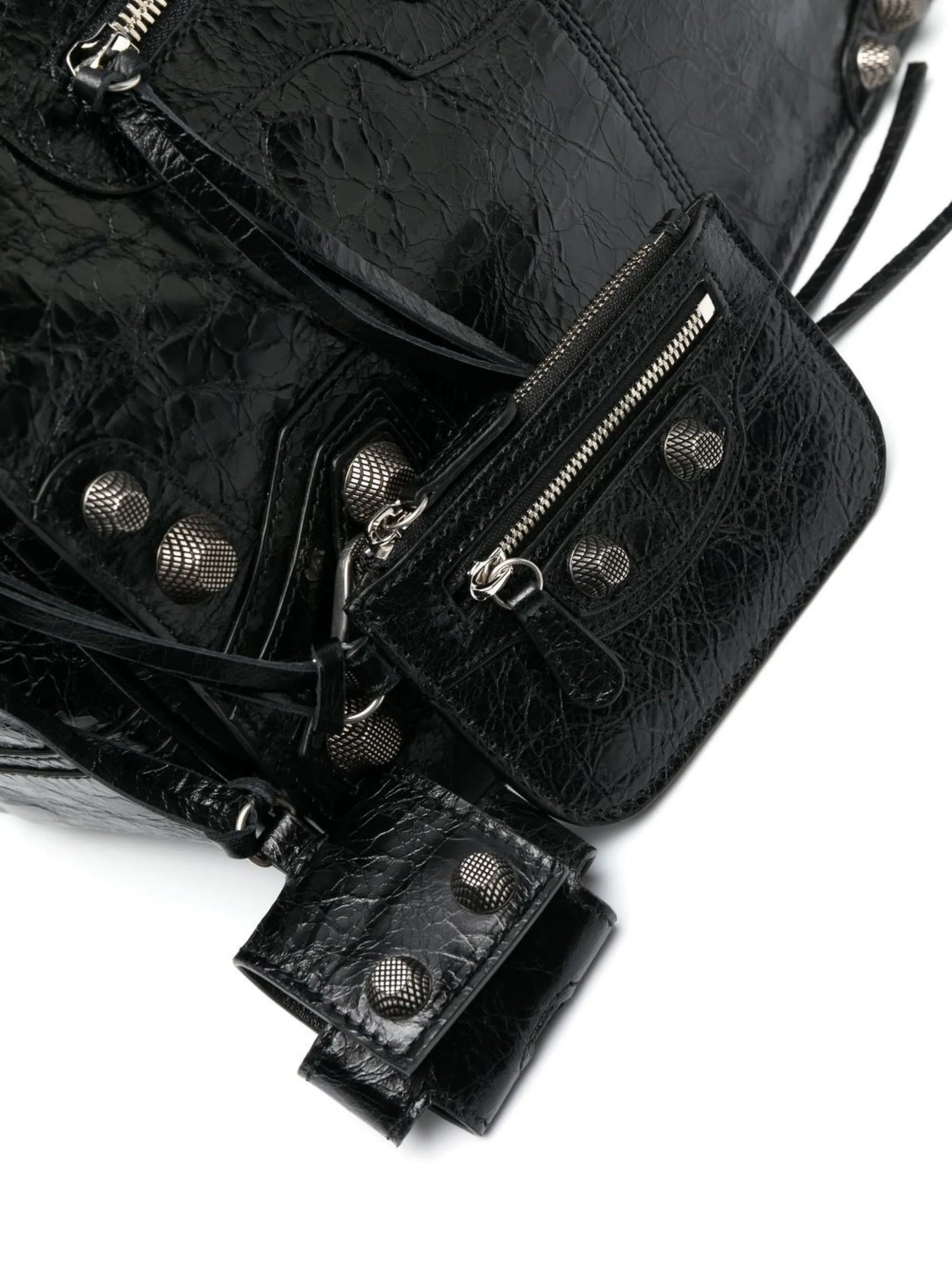 Le Cagole leather messenger bag
