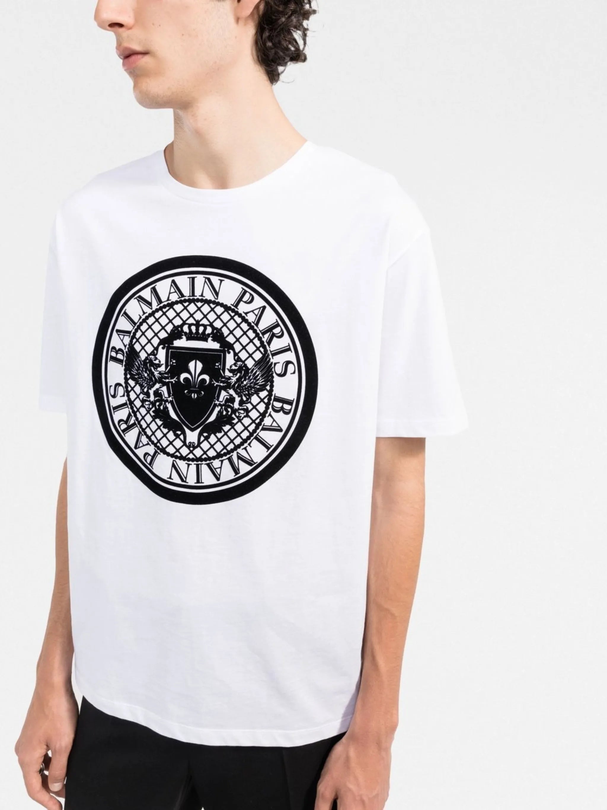 logo-print cotton T-shirt