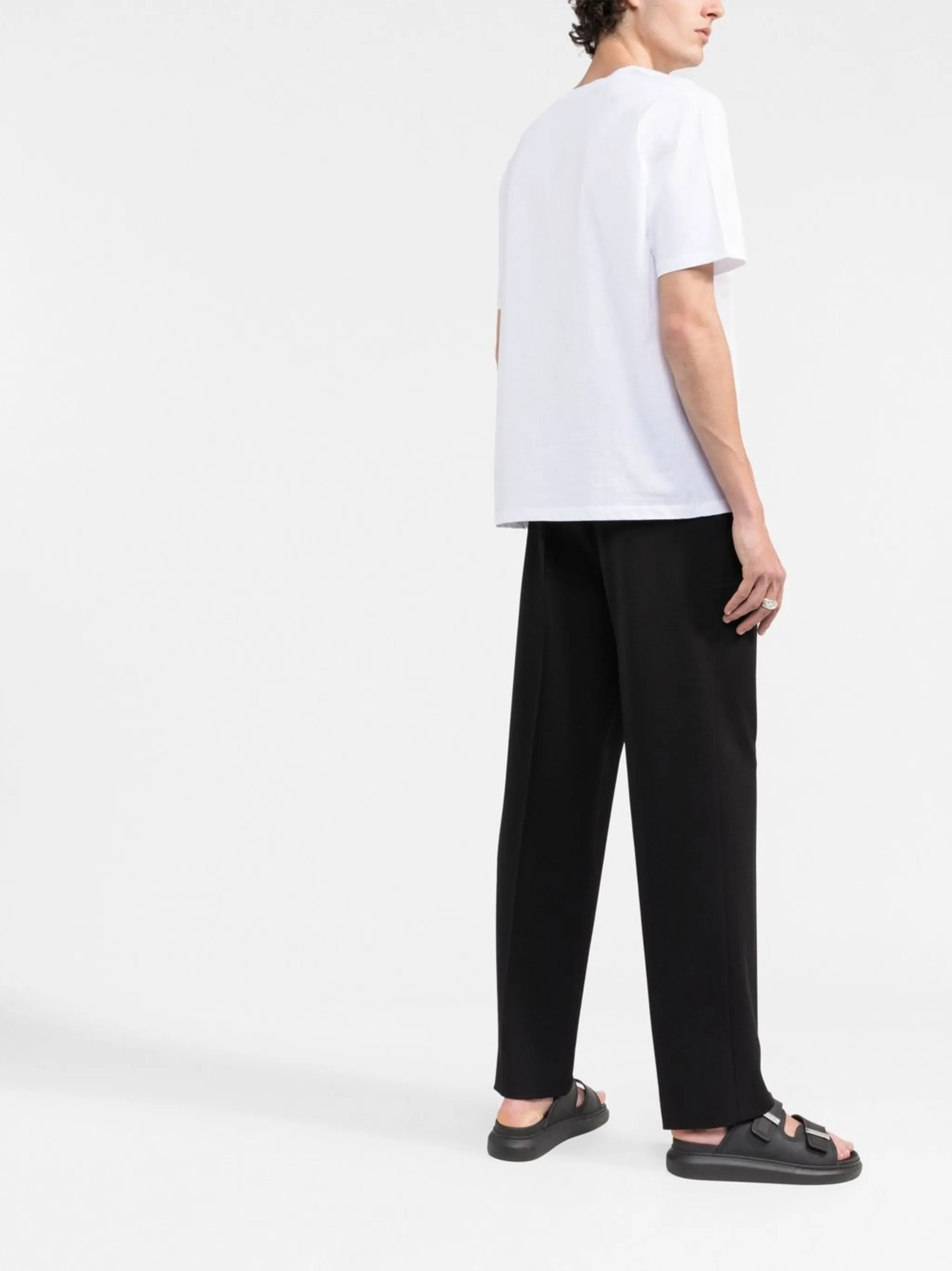 logo-print cotton T-shirt