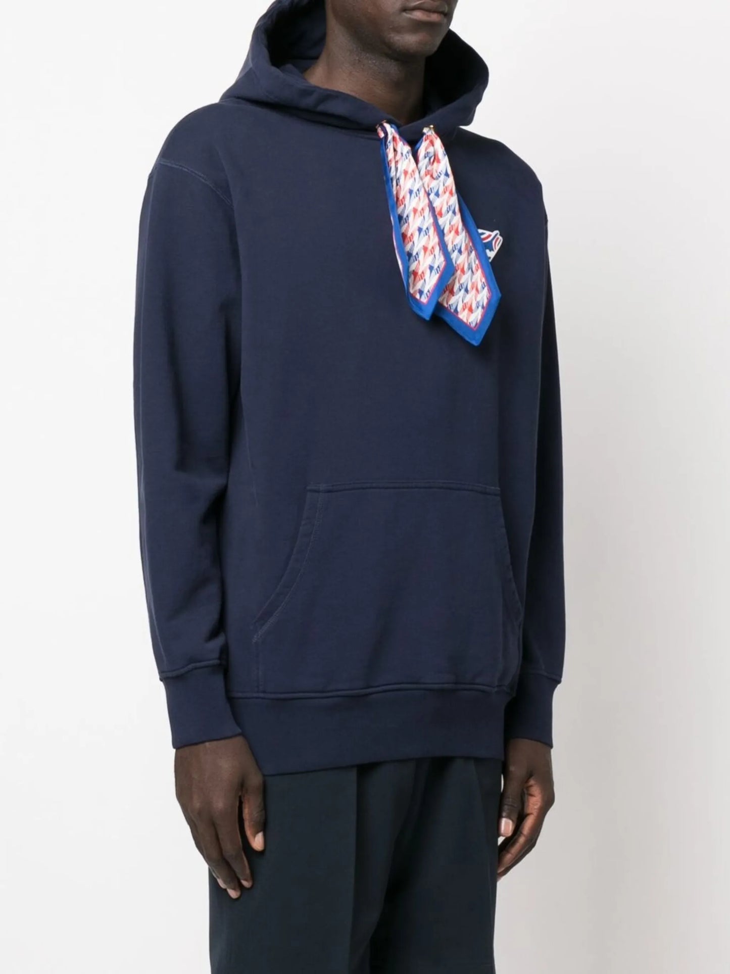 logo-patch hoodie