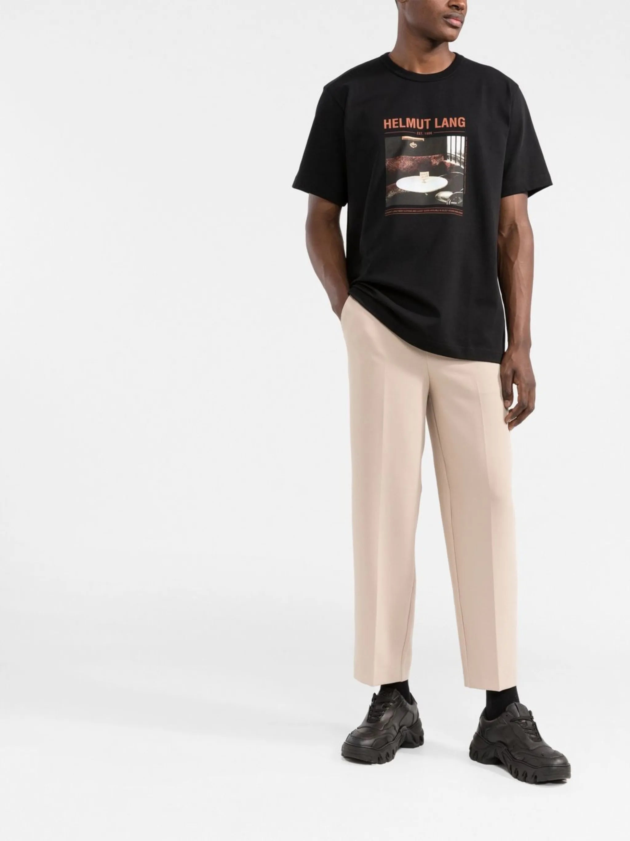 graphic-print T-shirt