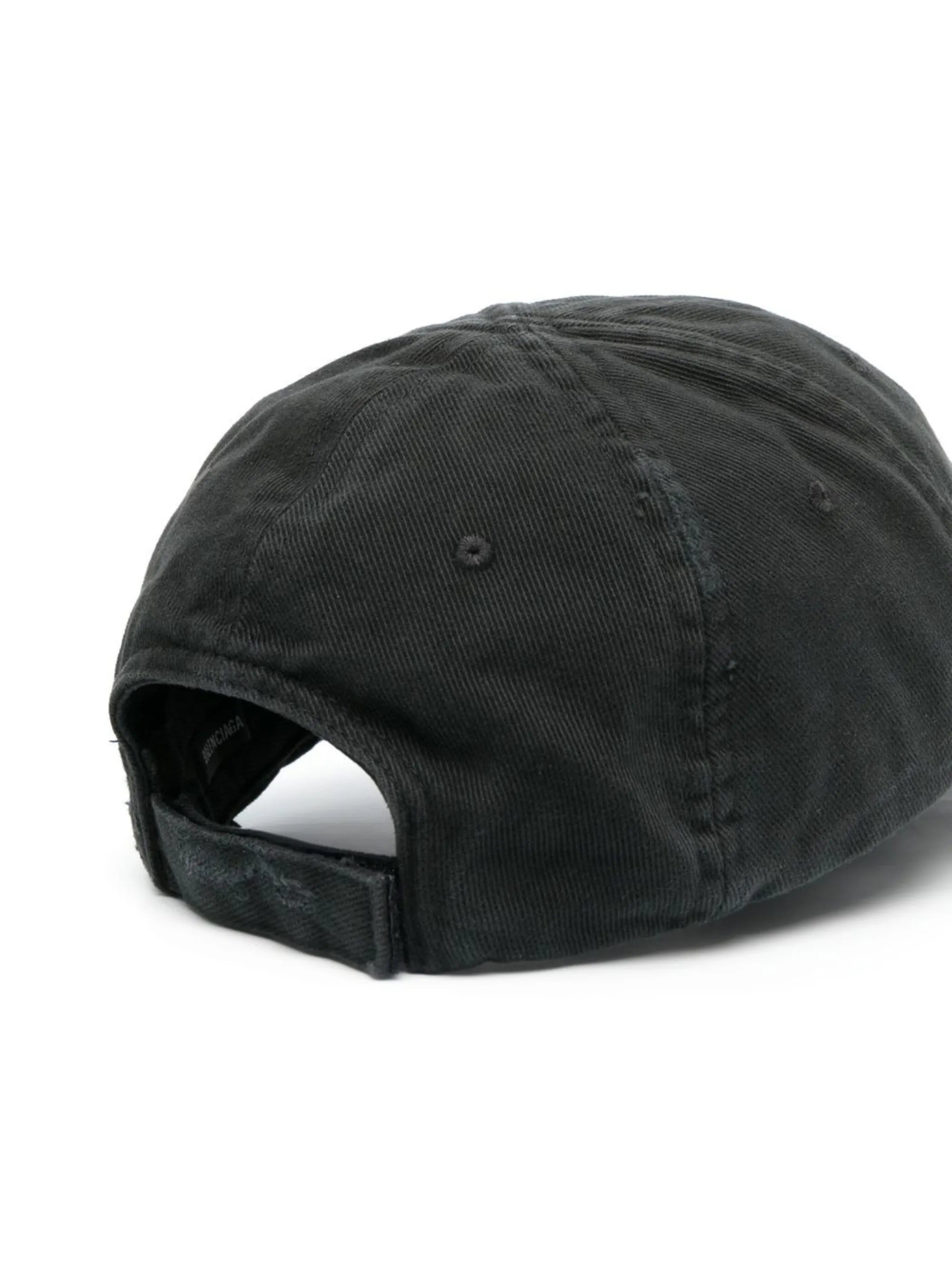 logo-embroidered cotton cap