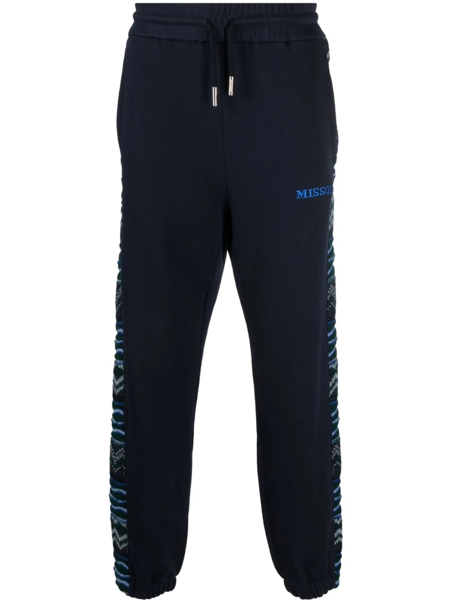 zig-zag stripe track pants