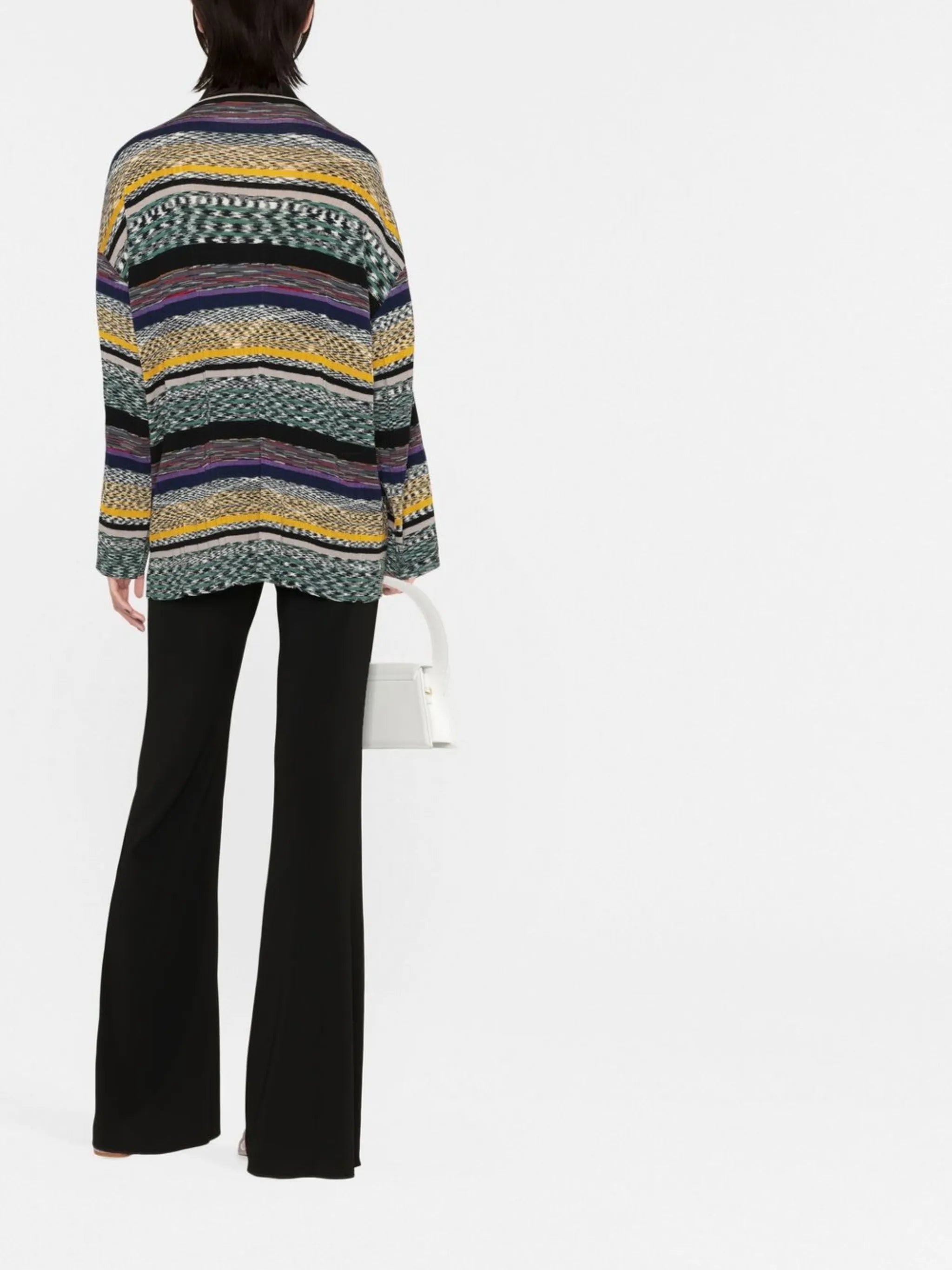 striped relaxed-fit  polo shirt