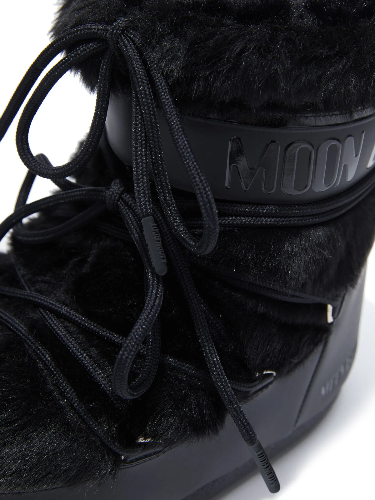 Icon Low faux-fur lace-up boots