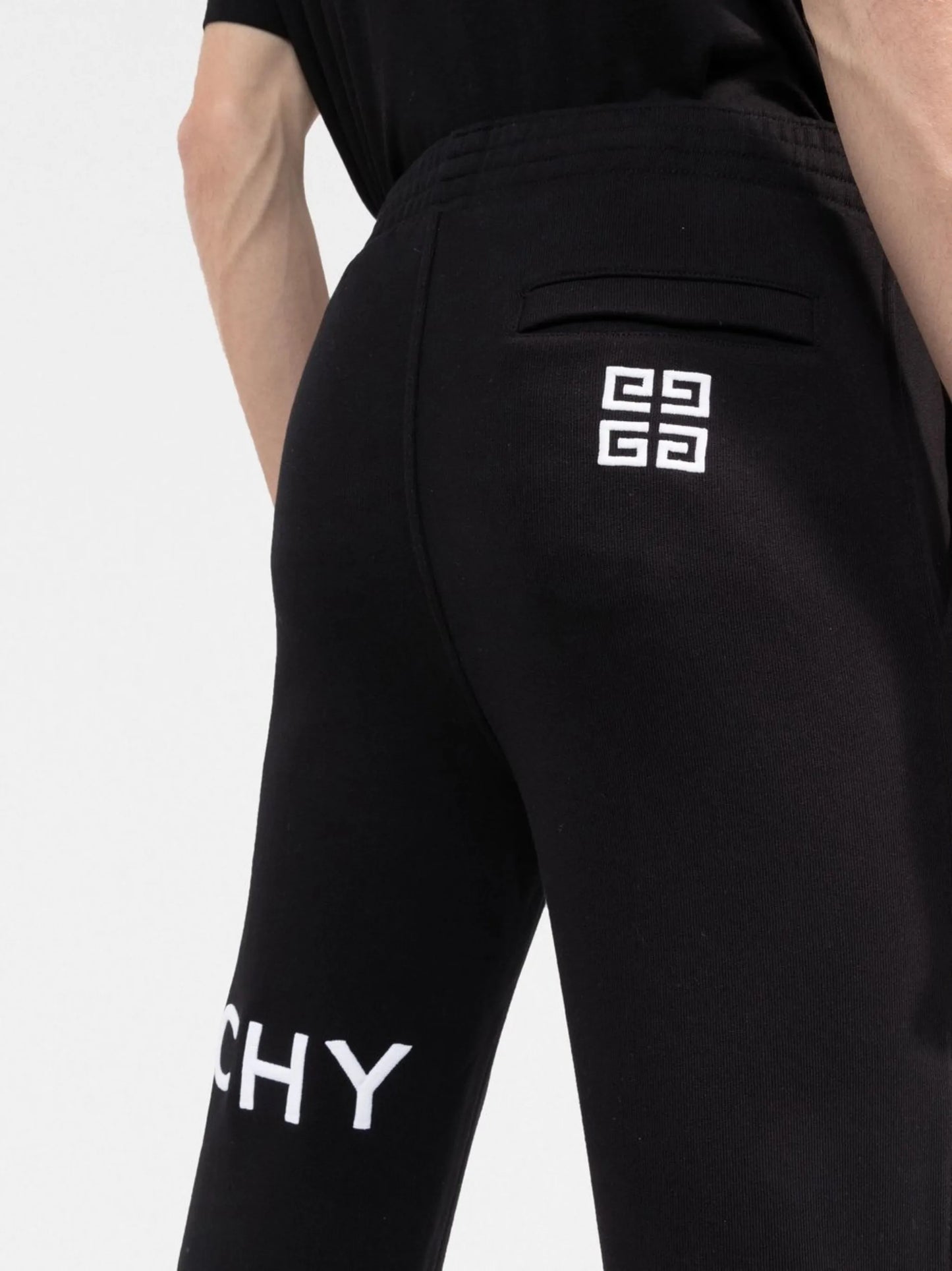 logo-print track pants