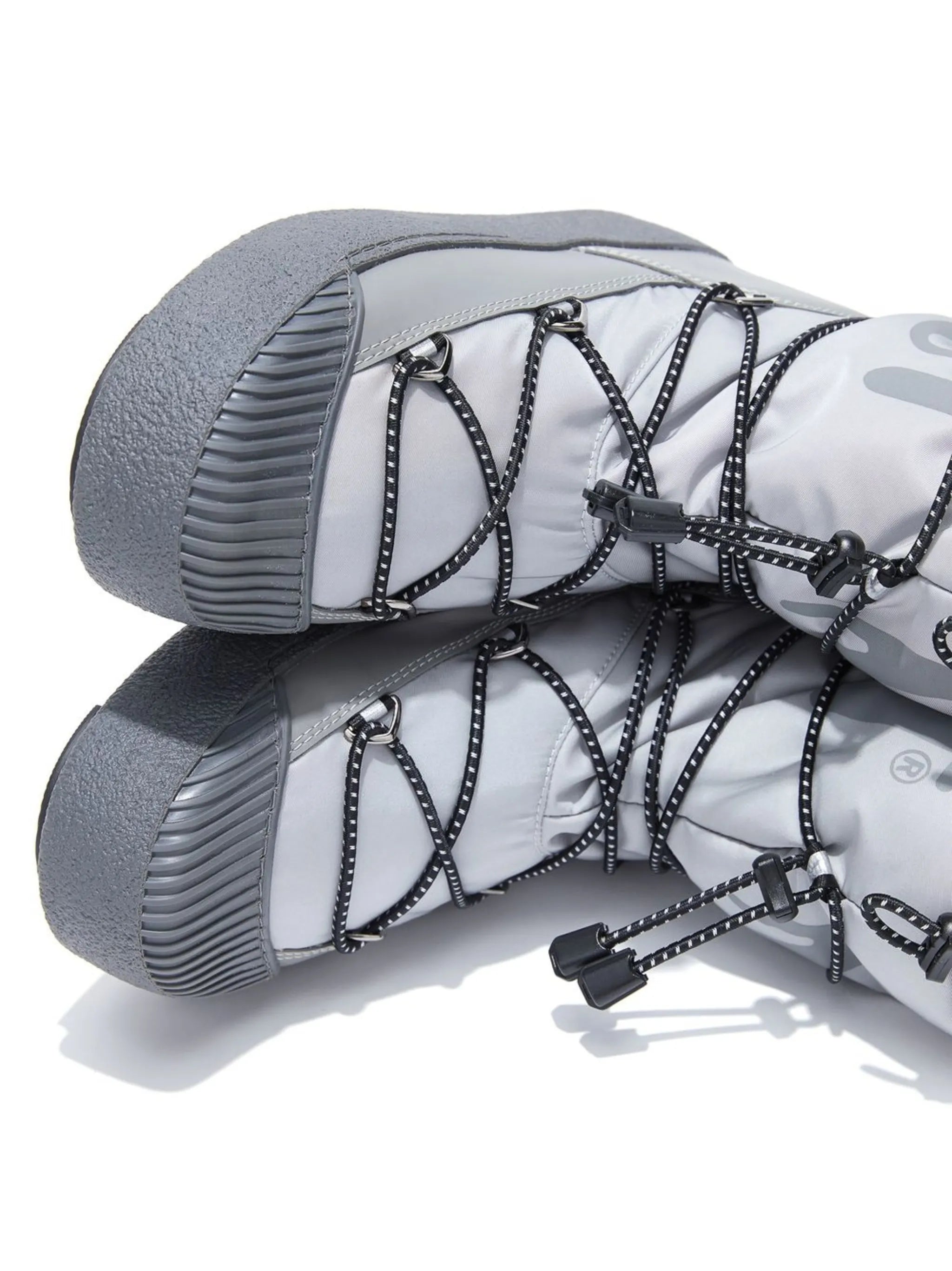 Track logo-print lace-up boots