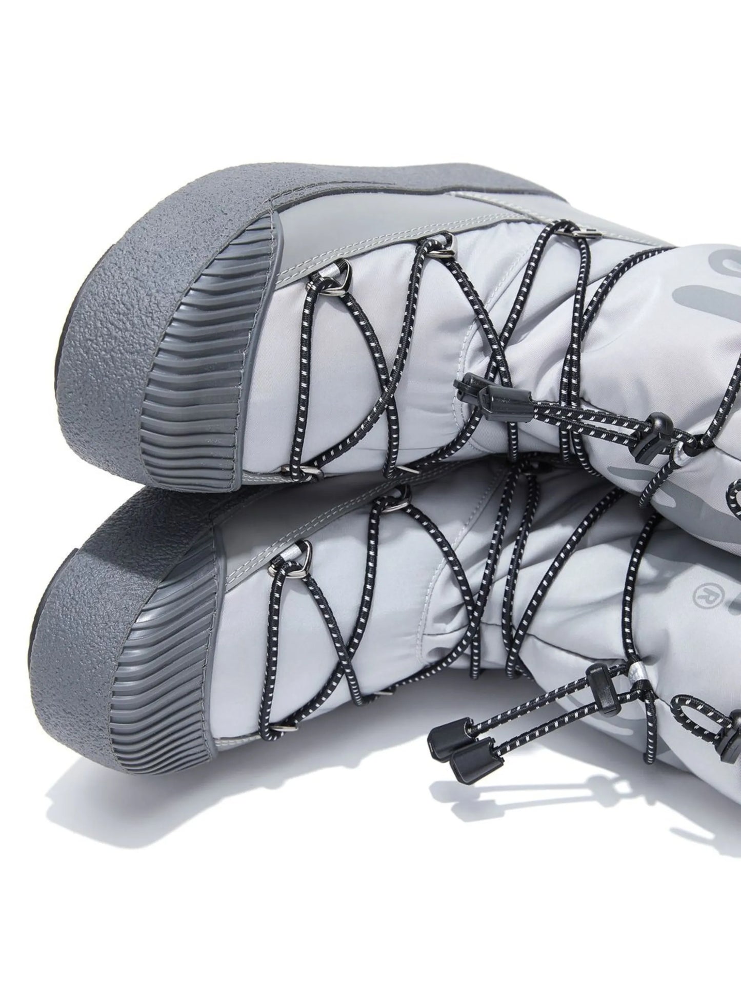 Track logo-print lace-up boots