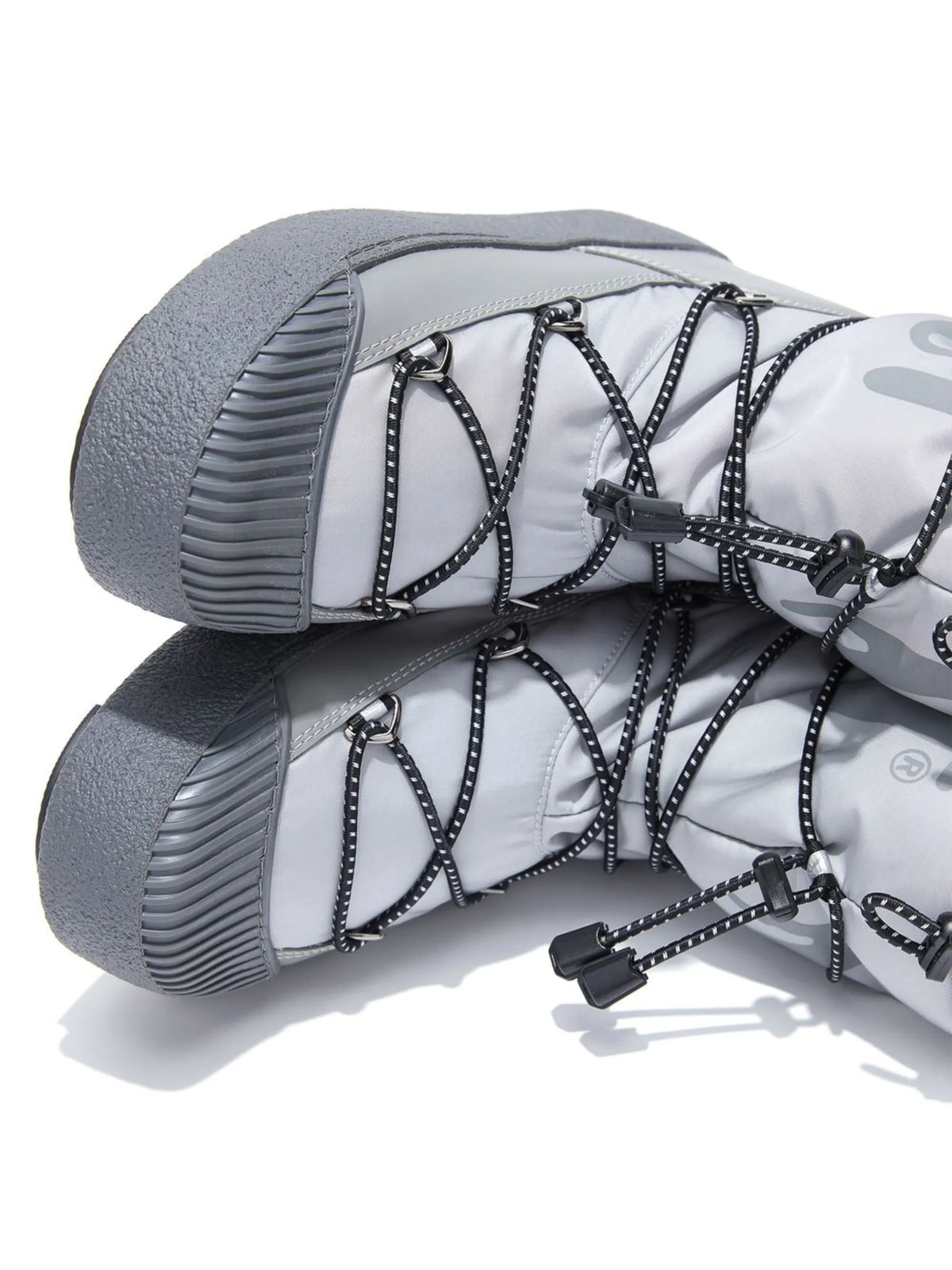 Track logo-print lace-up boots