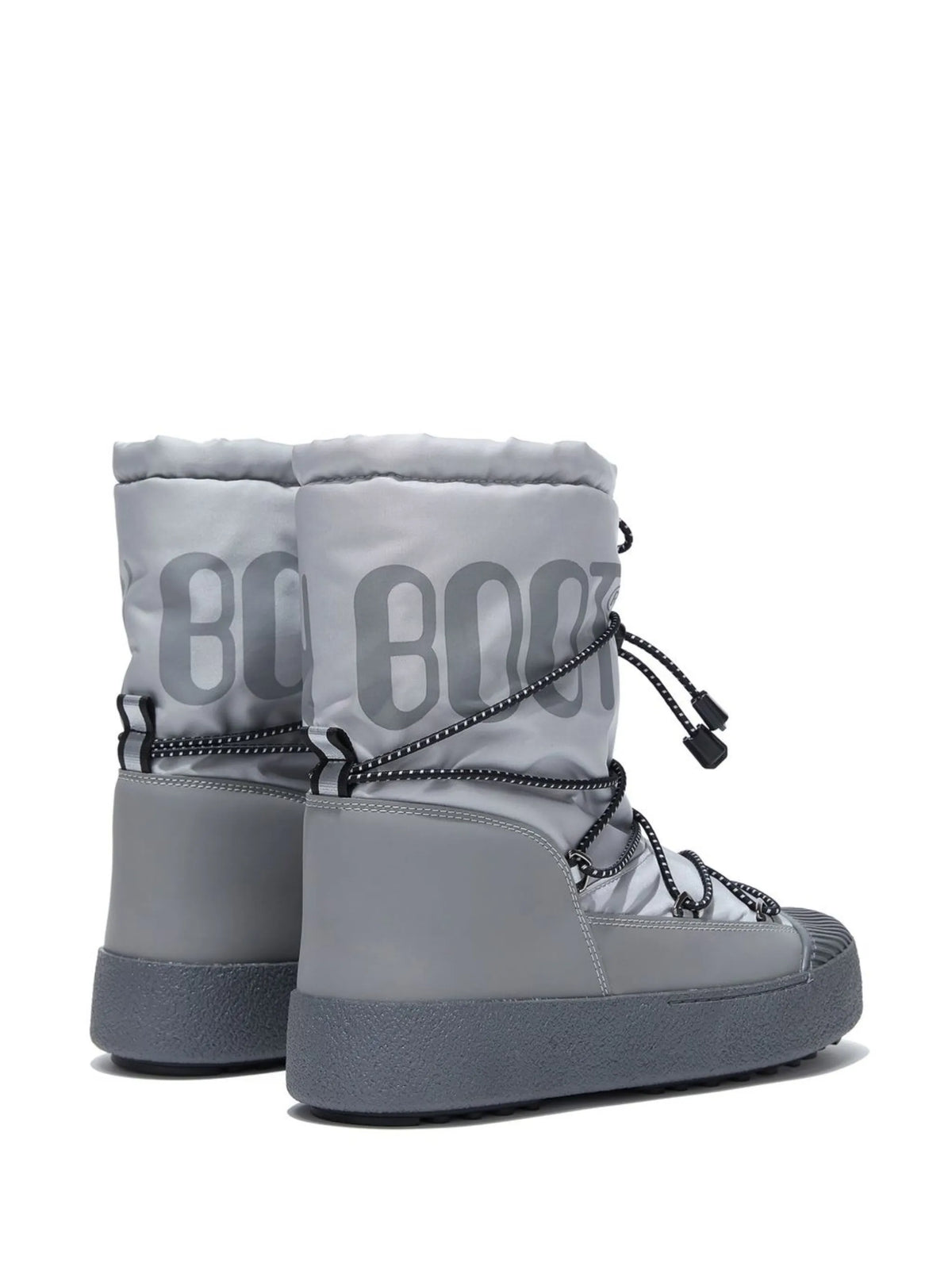Track logo-print lace-up boots
