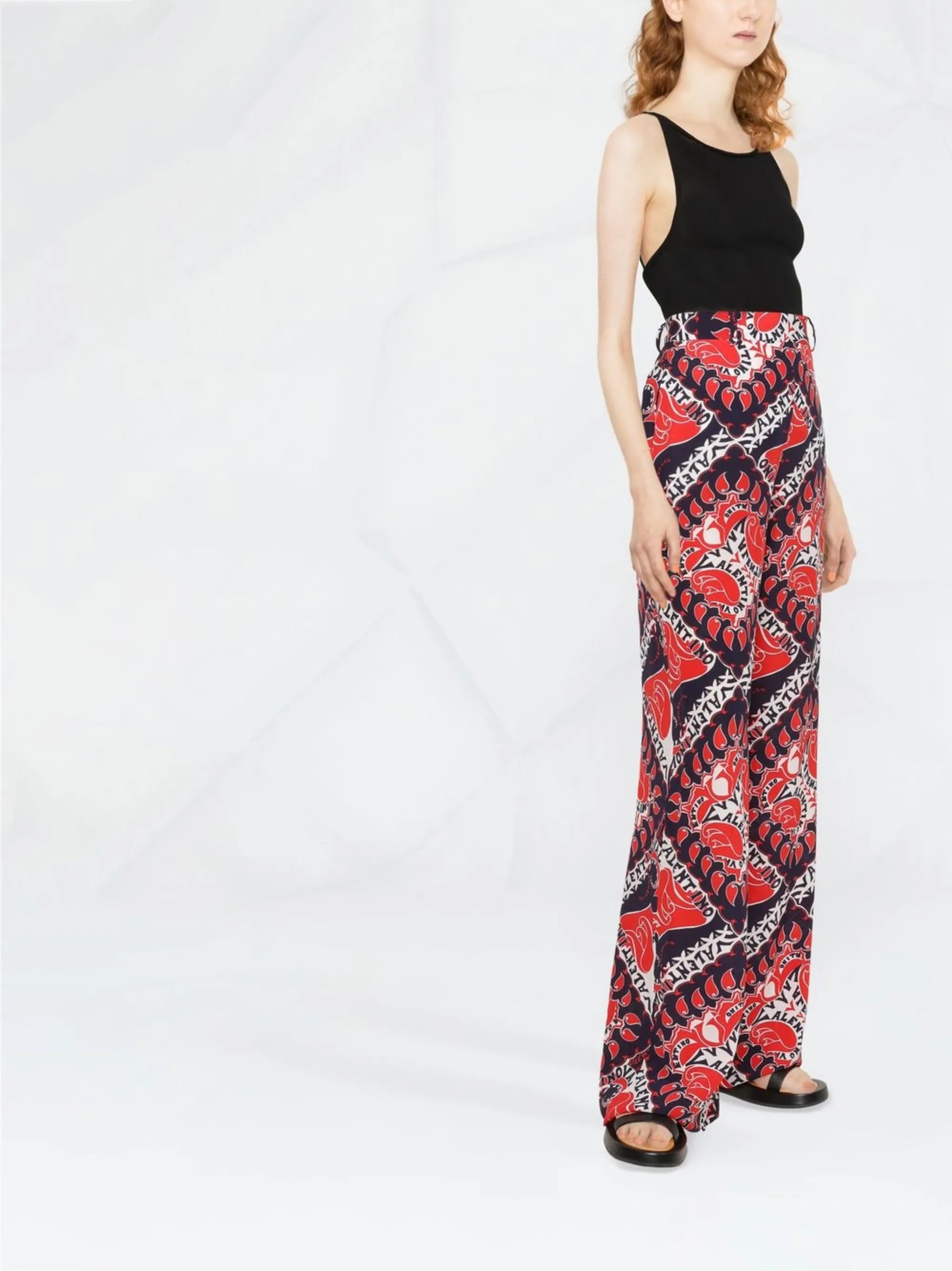 Archive Manifesto straight-leg trousers
