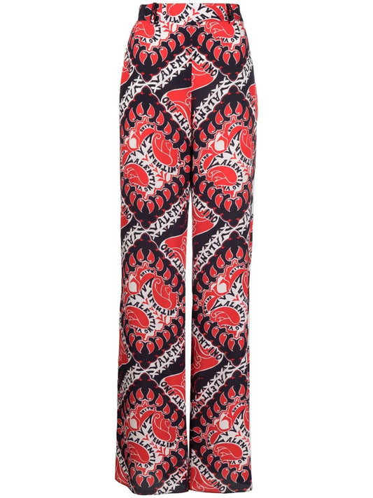 Archive Manifesto straight-leg trousers
