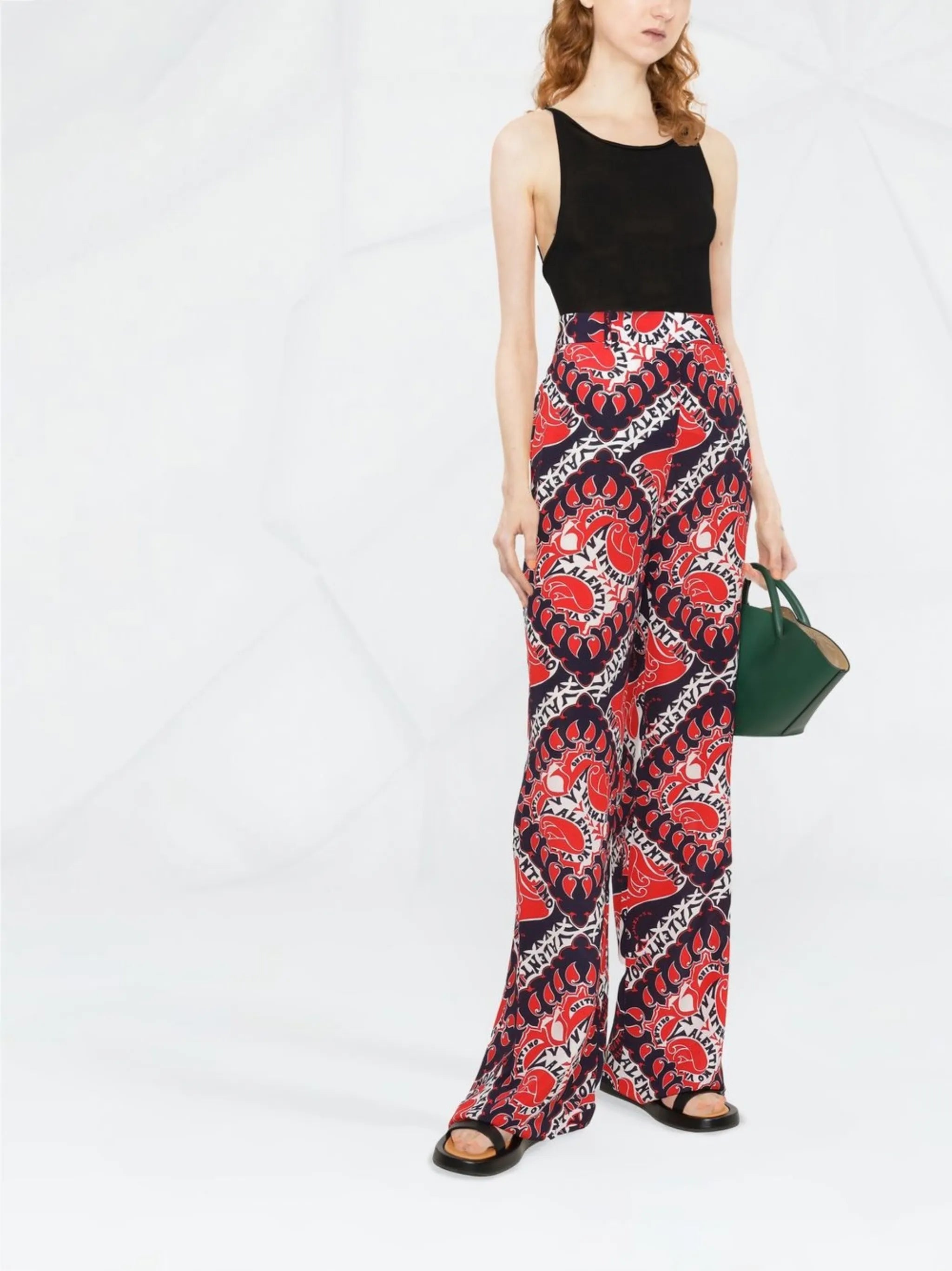 Archive Manifesto straight-leg trousers