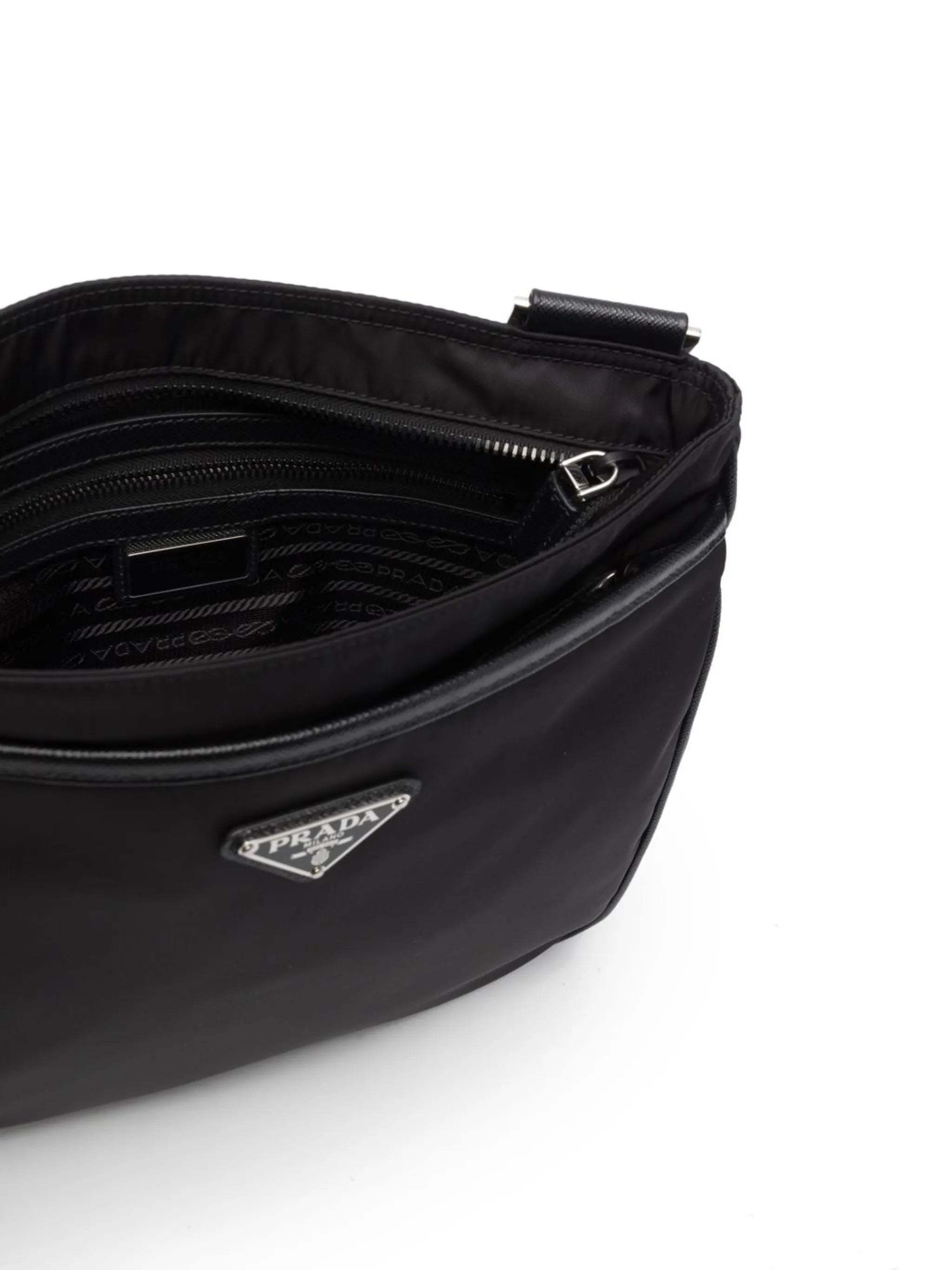 Re-Nylon messenger bag
