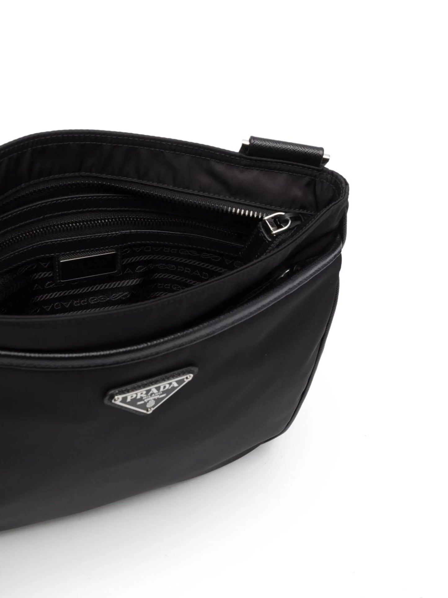 Re-Nylon messenger bag
