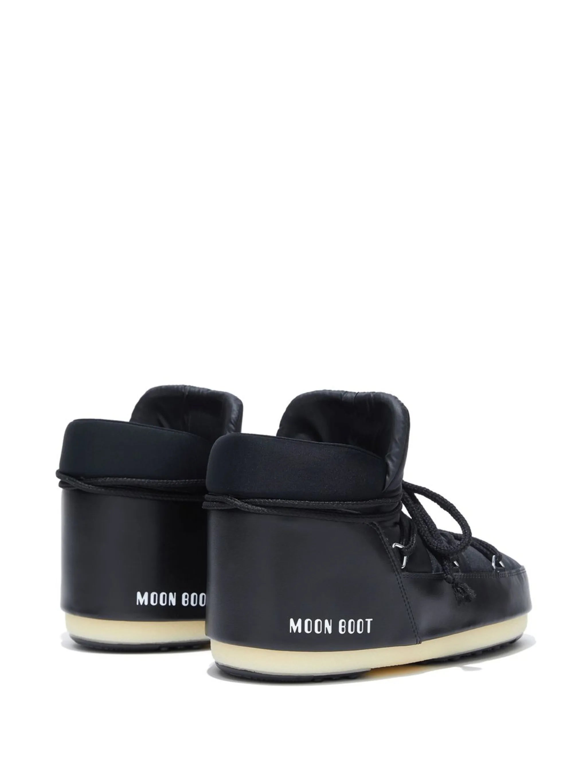 logo-print padded boots