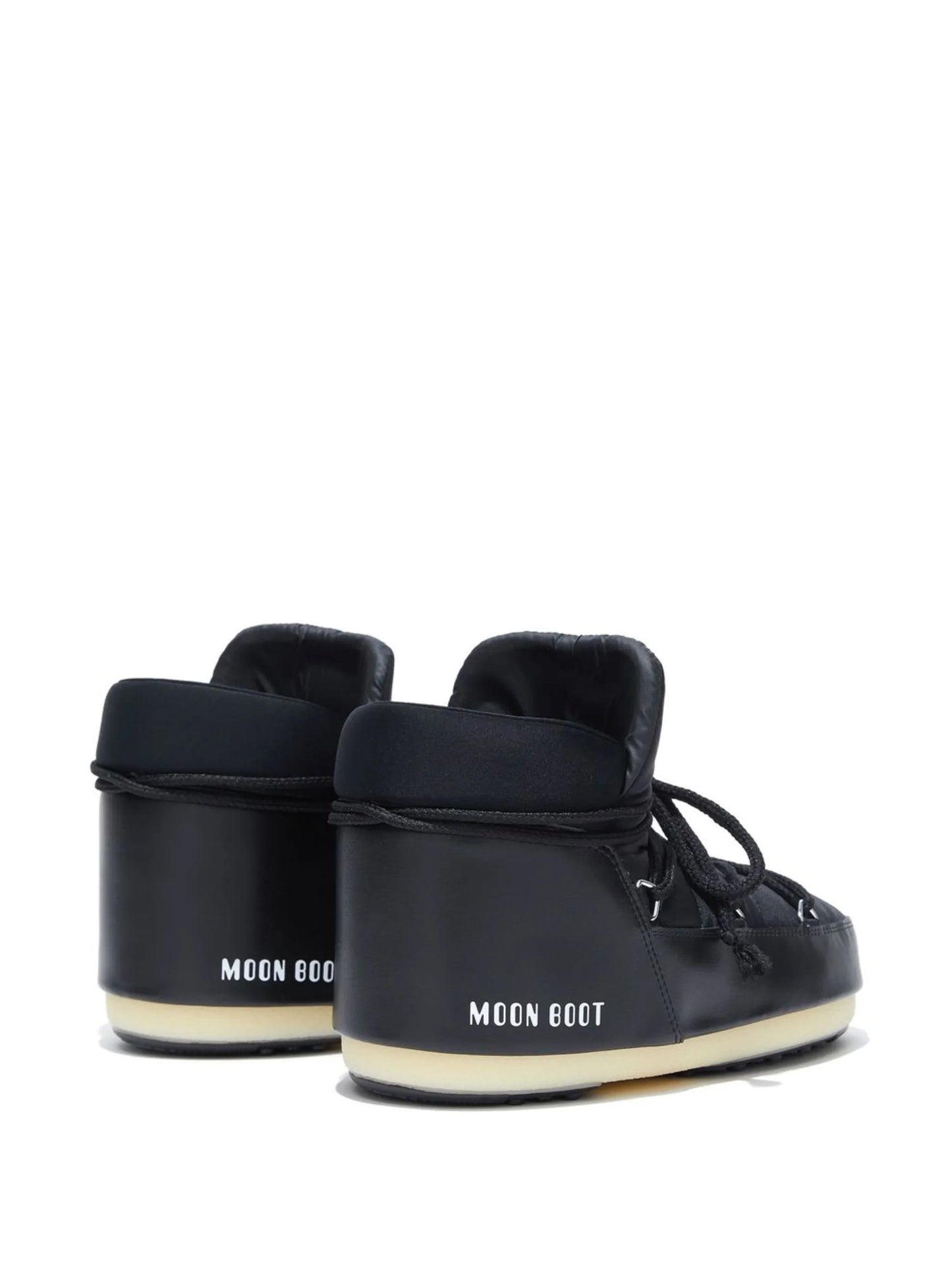 logo-print padded boots