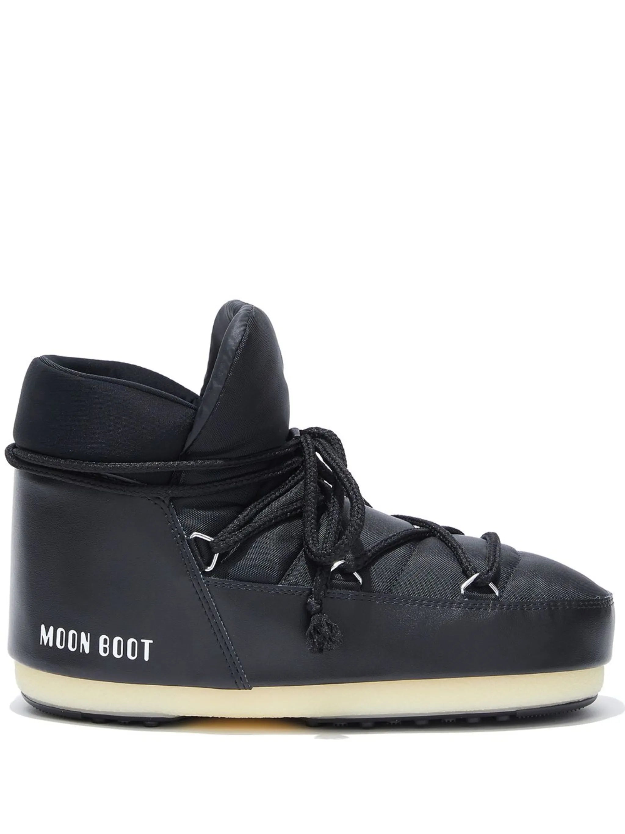 logo-print padded boots