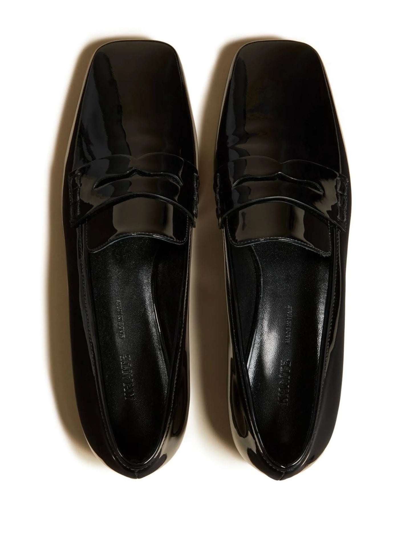 The Carlisle patent loafers
