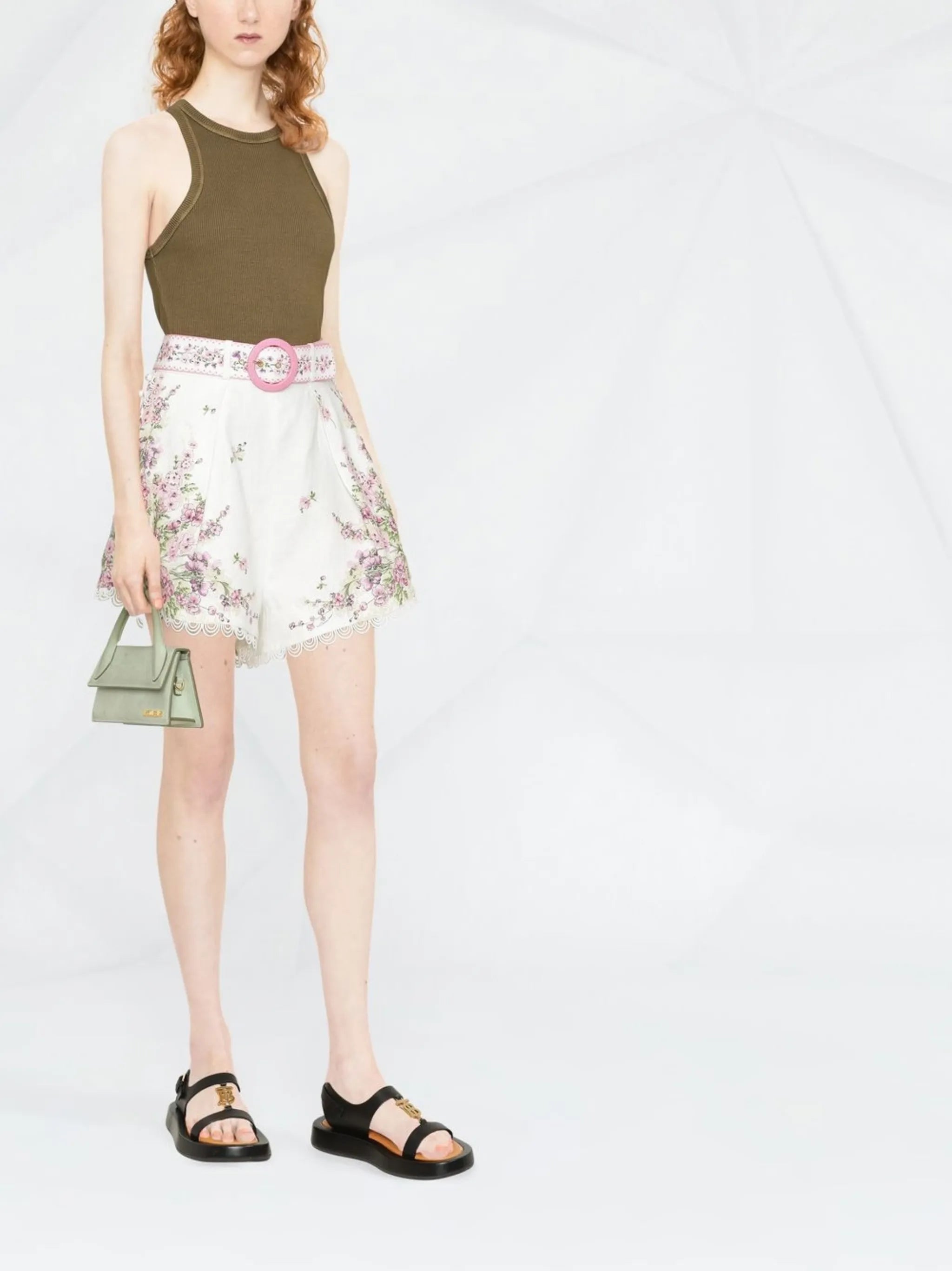 Jude floral-print shorts