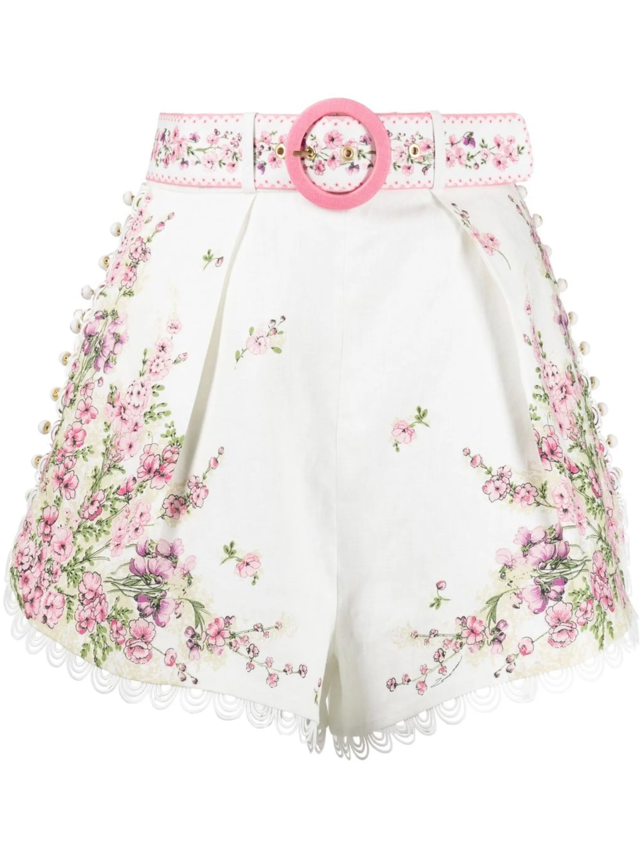 Jude floral-print shorts