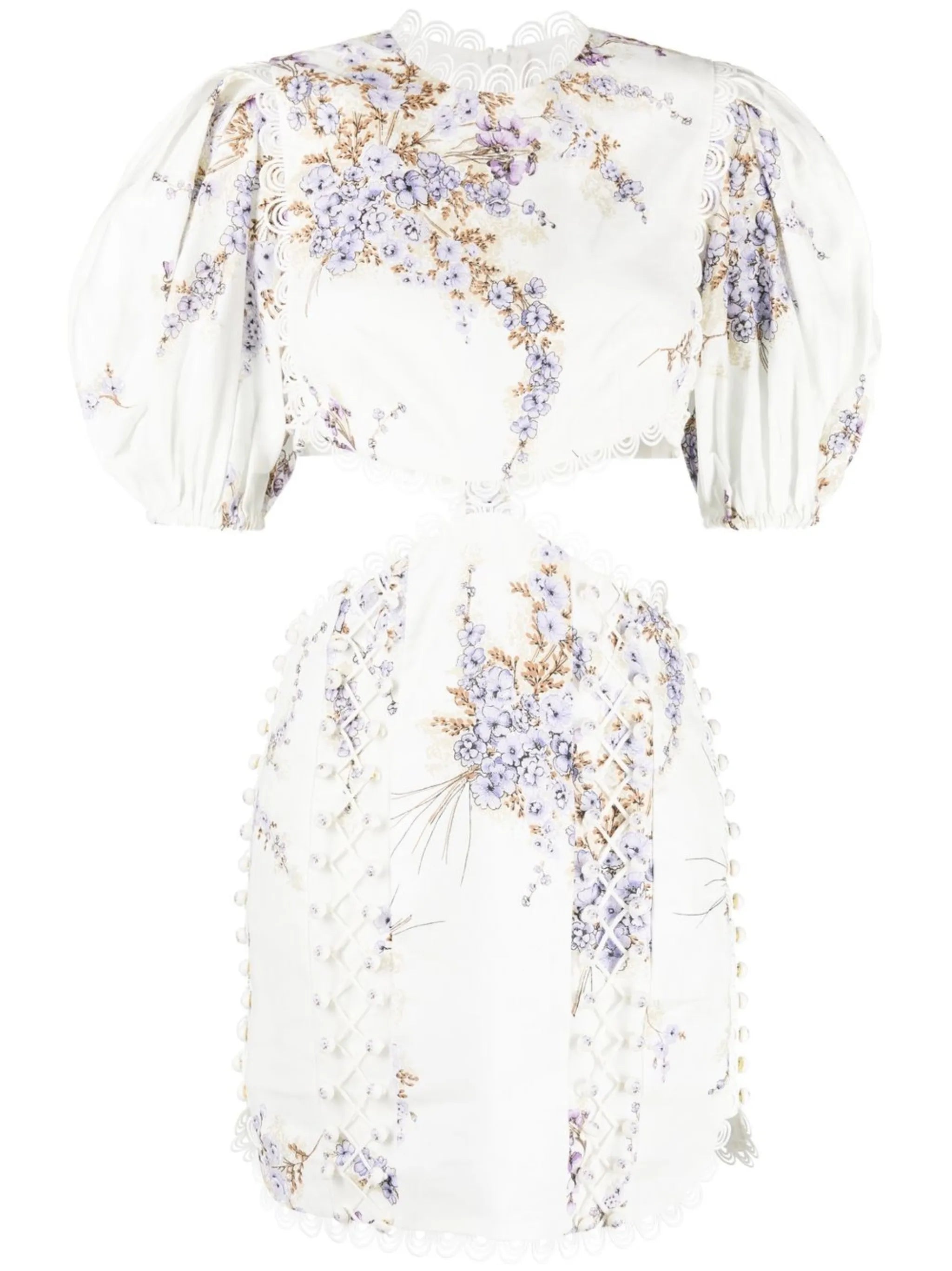 Jude cut-out mini dress