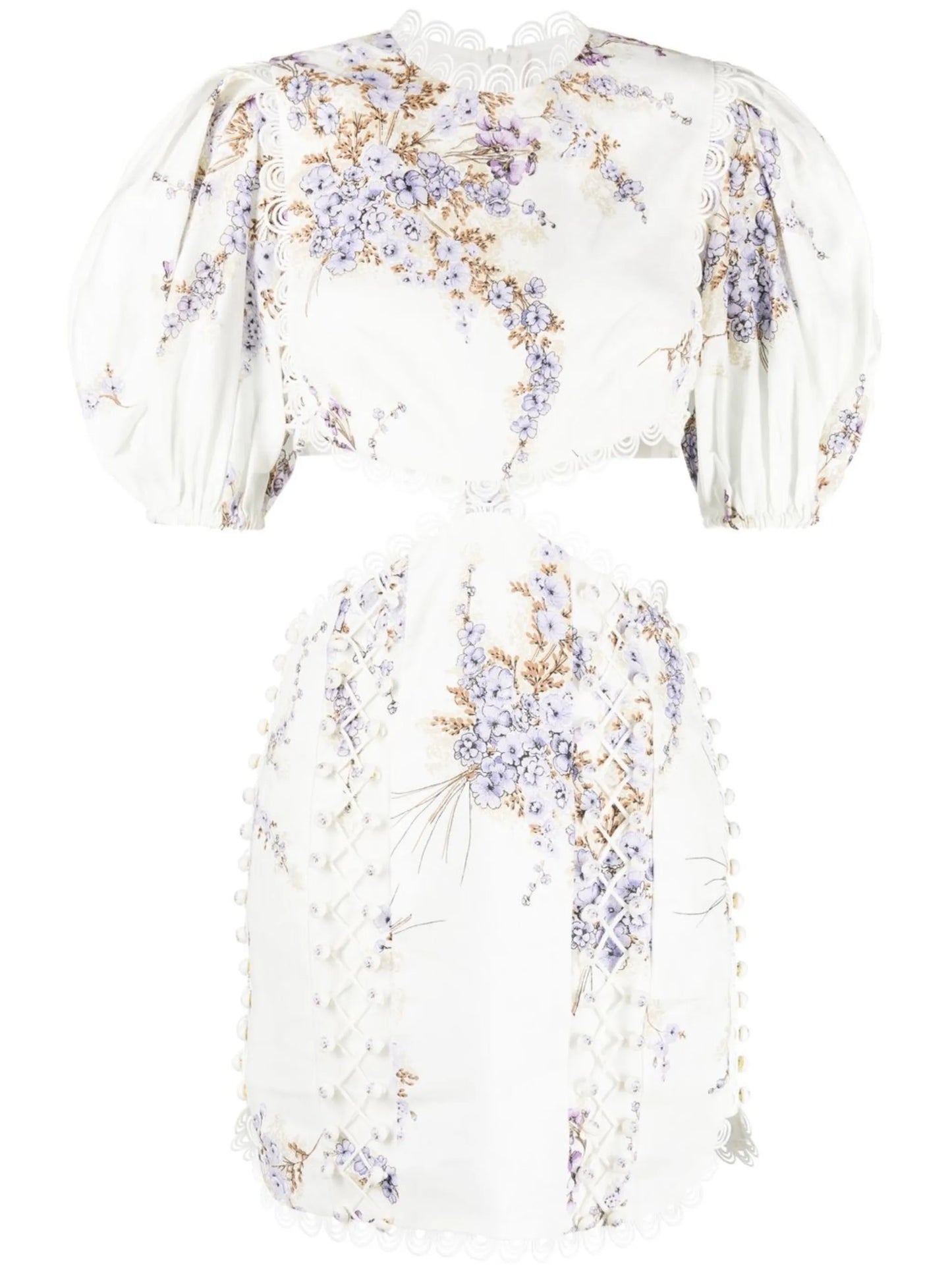Jude cut-out mini dress