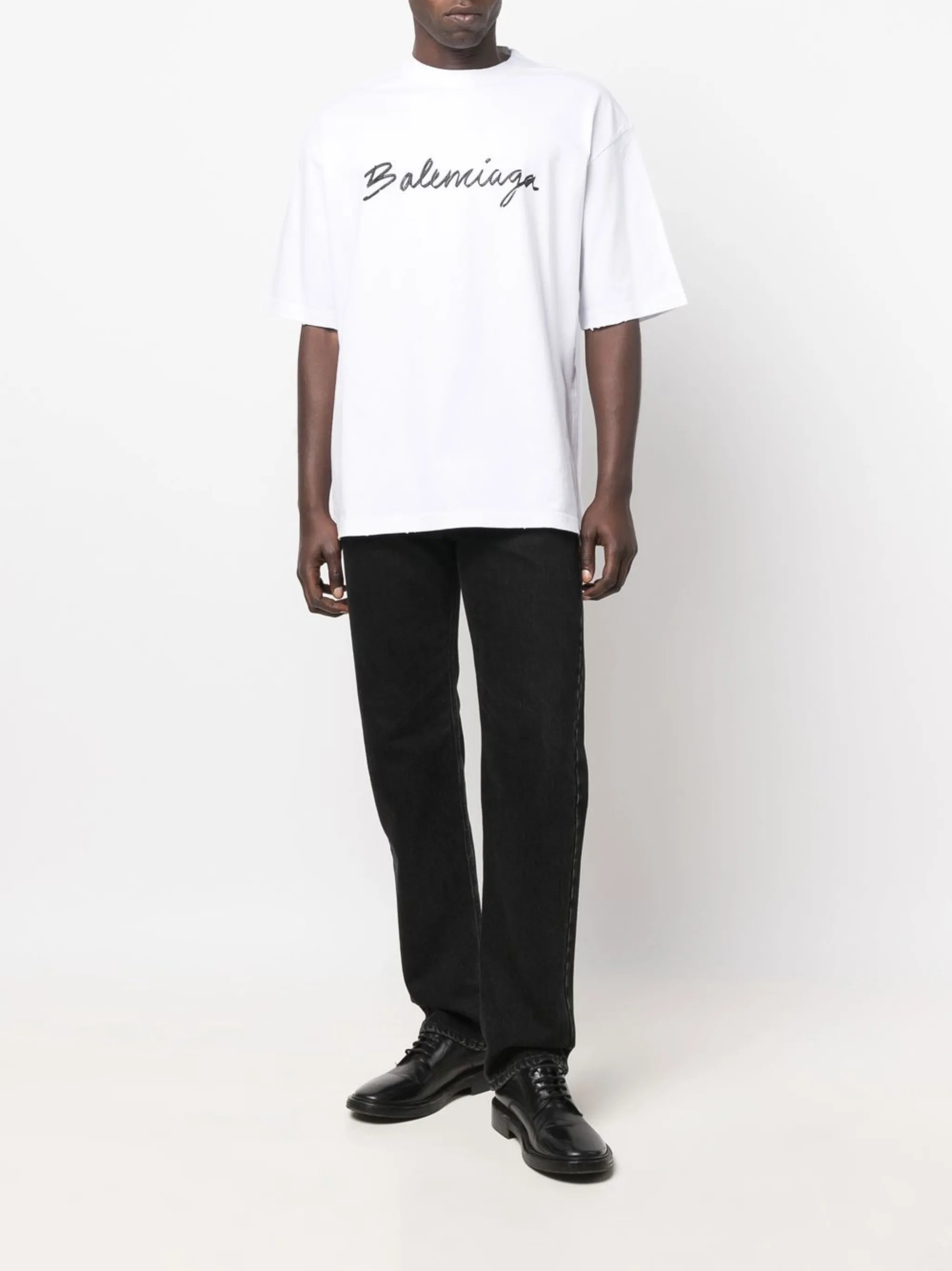 logo-print cotton T-shirt